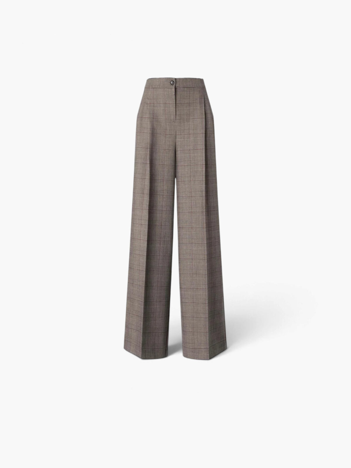 PINKO pantalon - Beige geruit