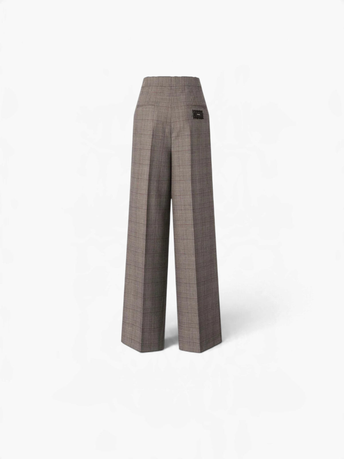 PINKO pantalon - Beige geruit
