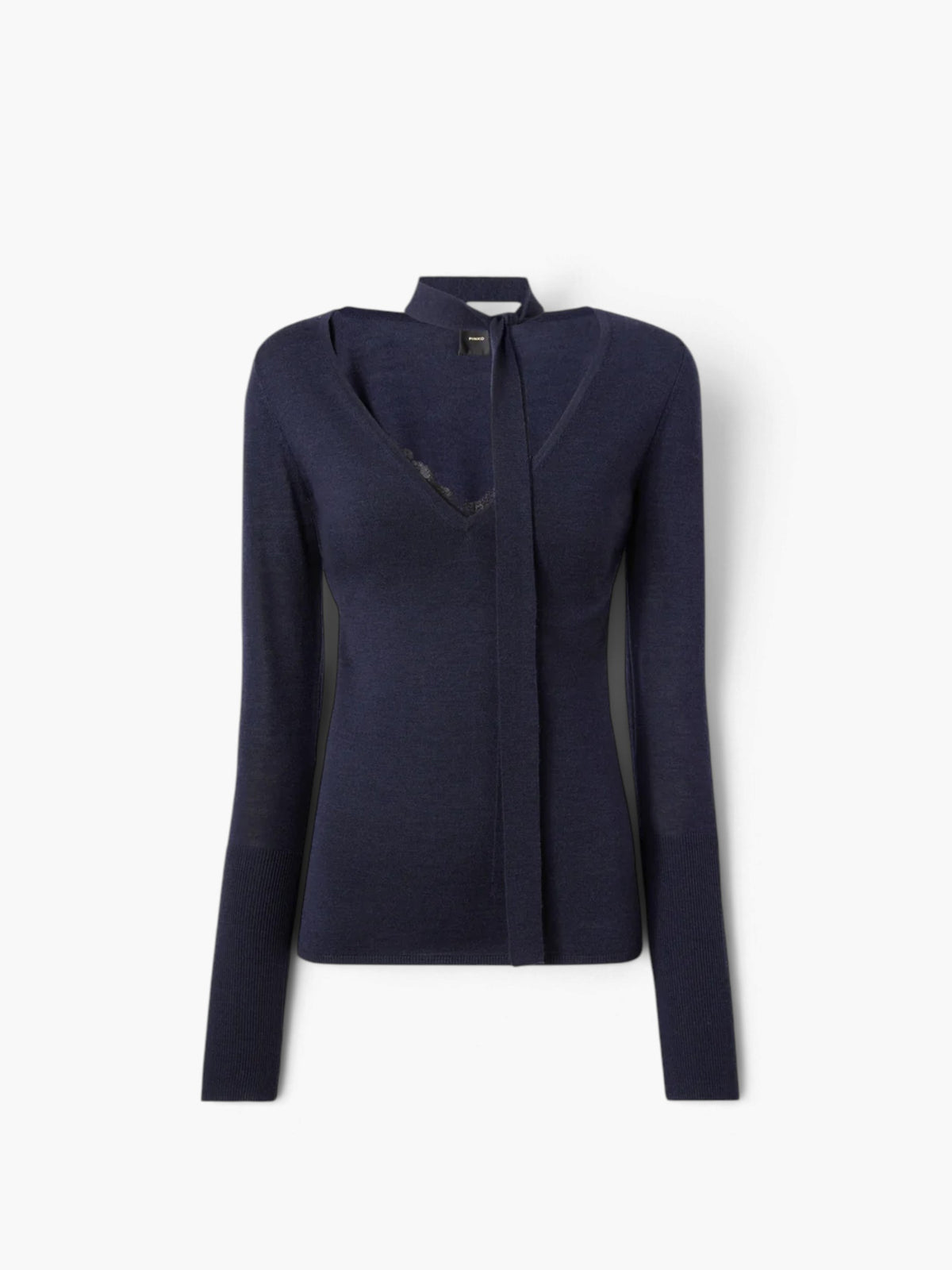 PINKO Soffio Maglia Trui  - Donkerblauw