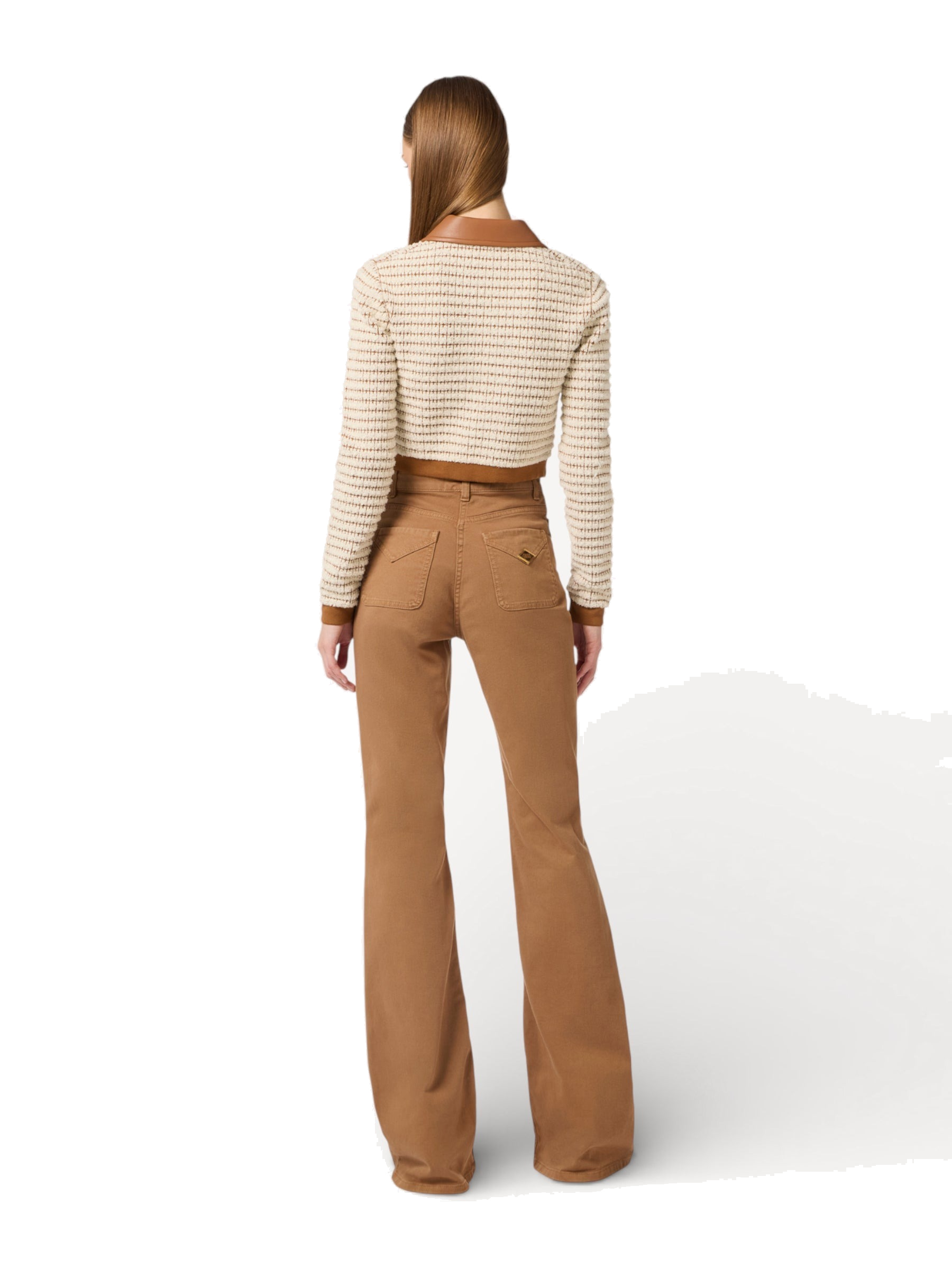 Bell-Bottom Jeans - Bruin