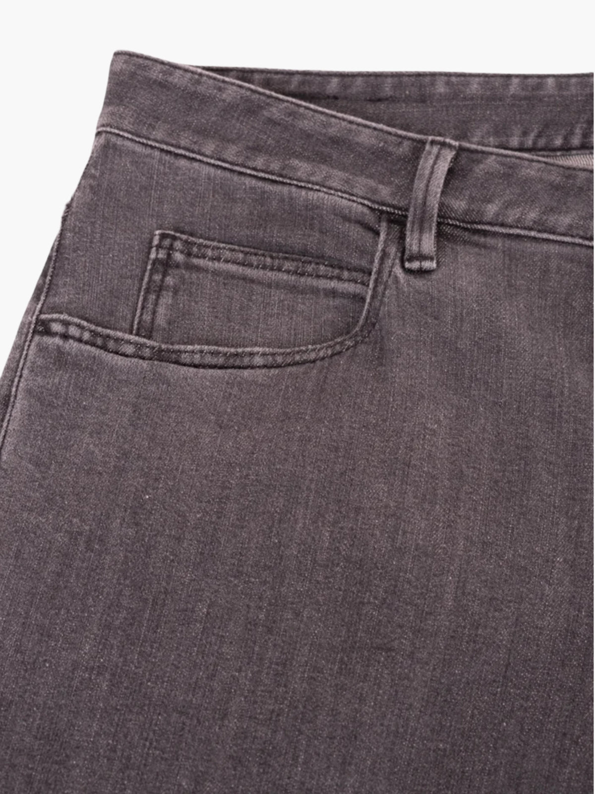 5-Pocket Denim Jeans - Donkergrijs