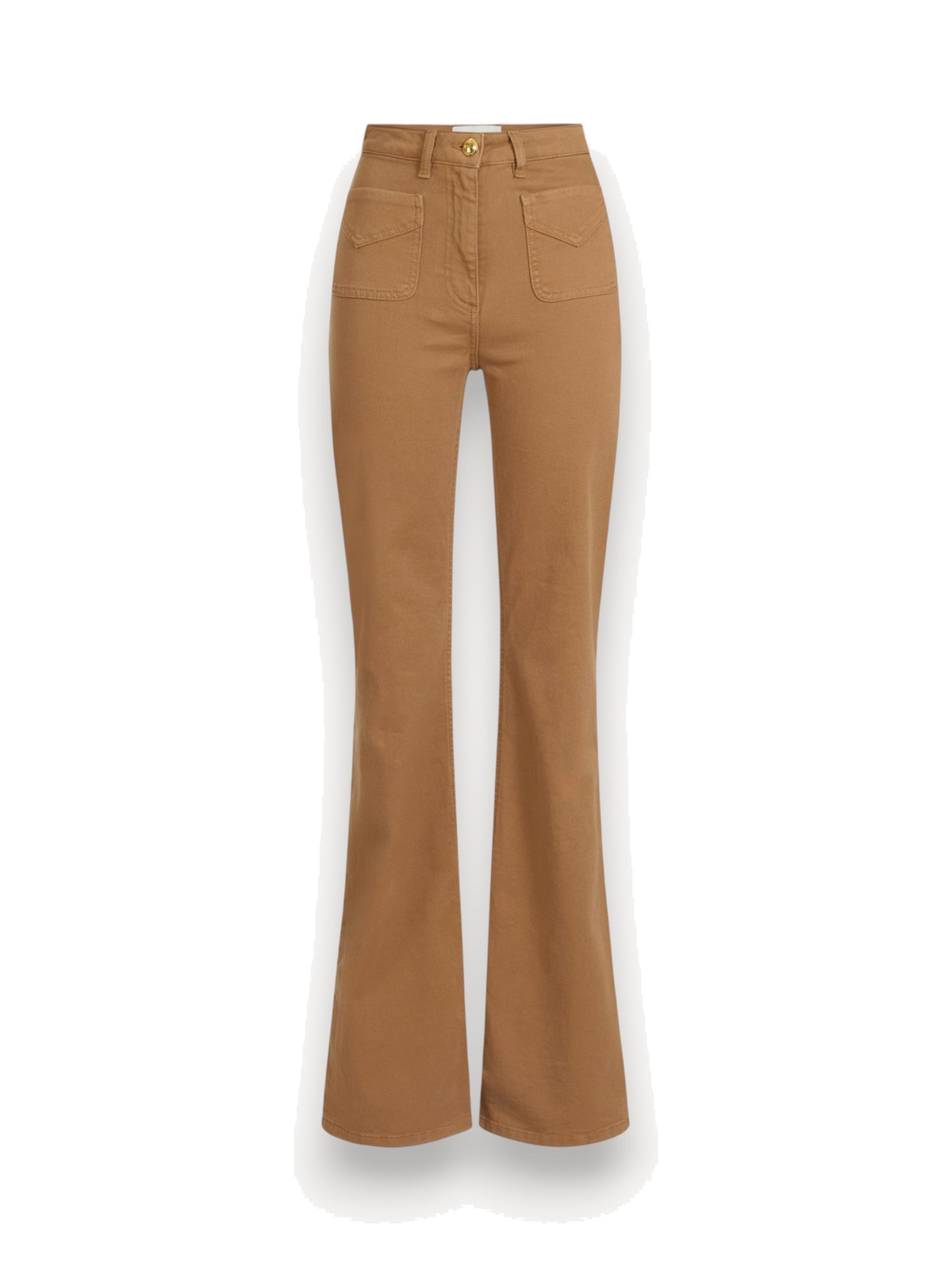 Bell-Bottom Jeans - Bruin