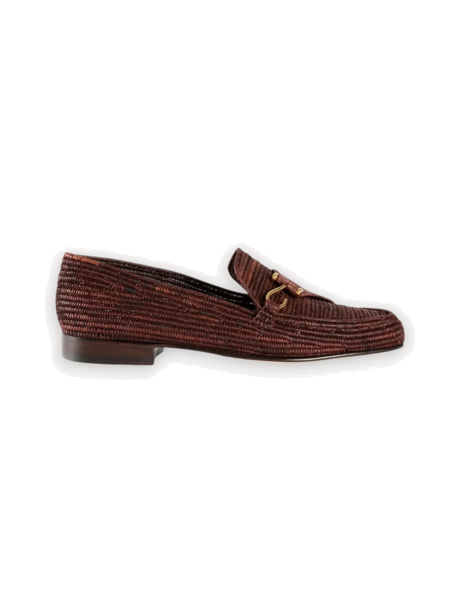 Agadir Loafer - Raffia Brown
