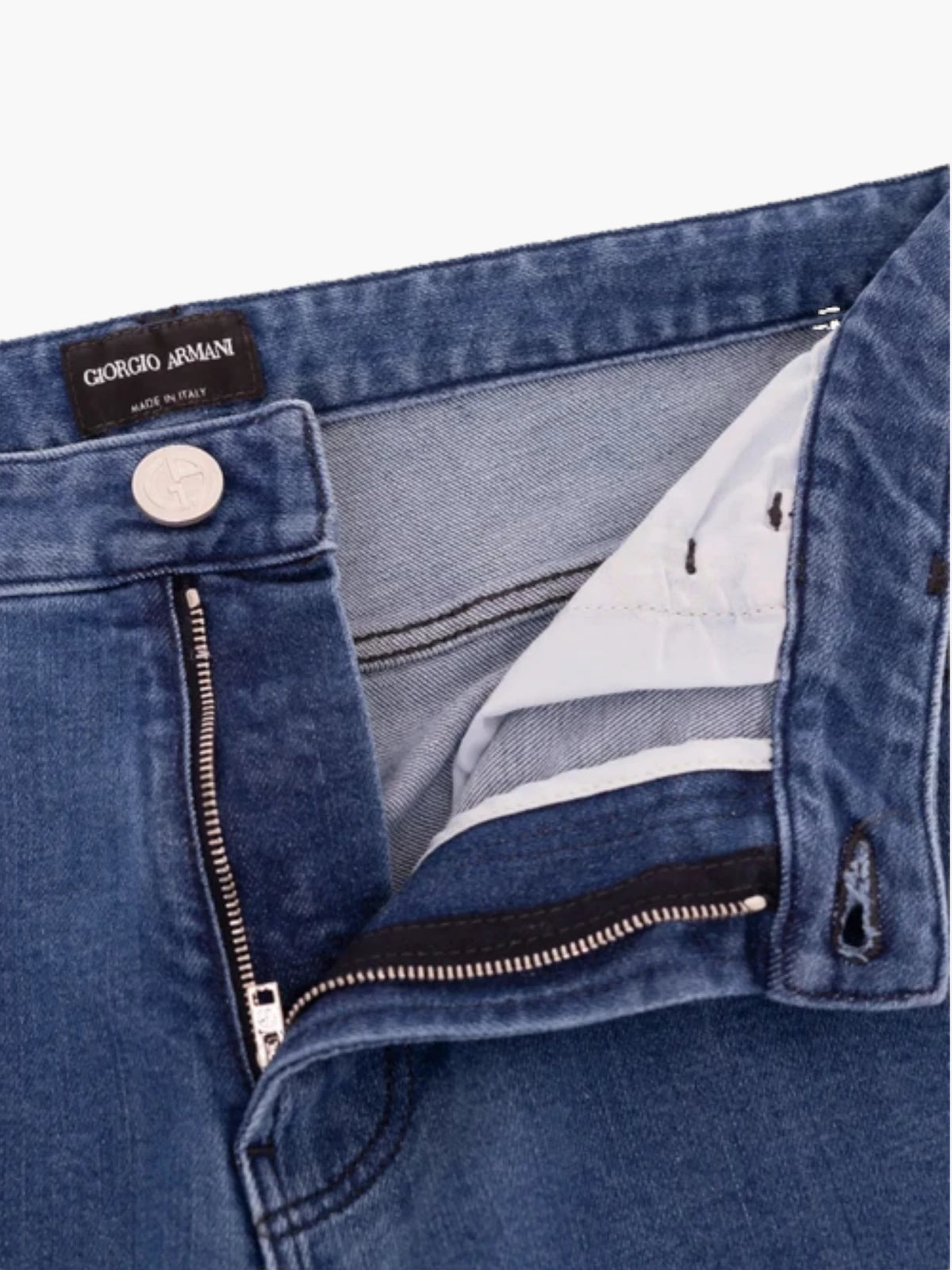 5-Pocket Denim Jeans - Blauw