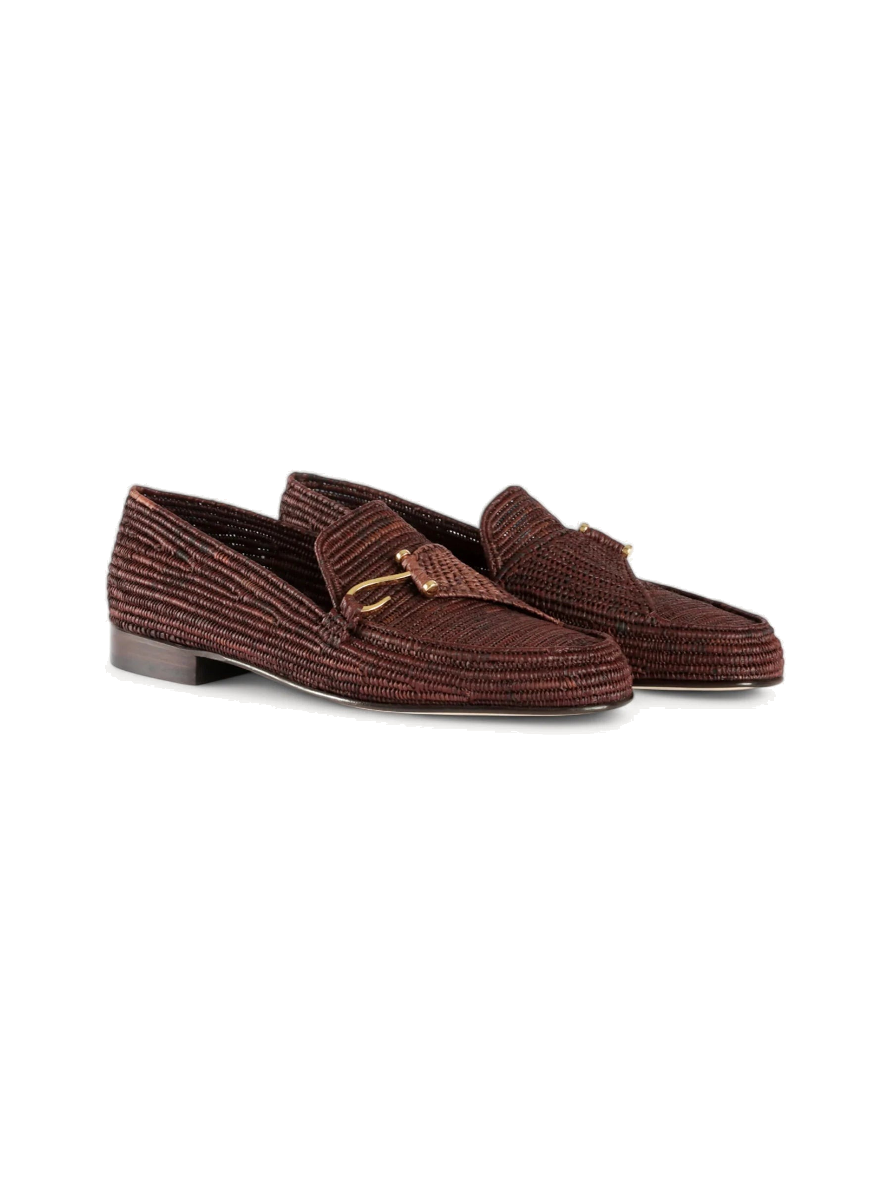 Agadir Loafer - Raffia Brown