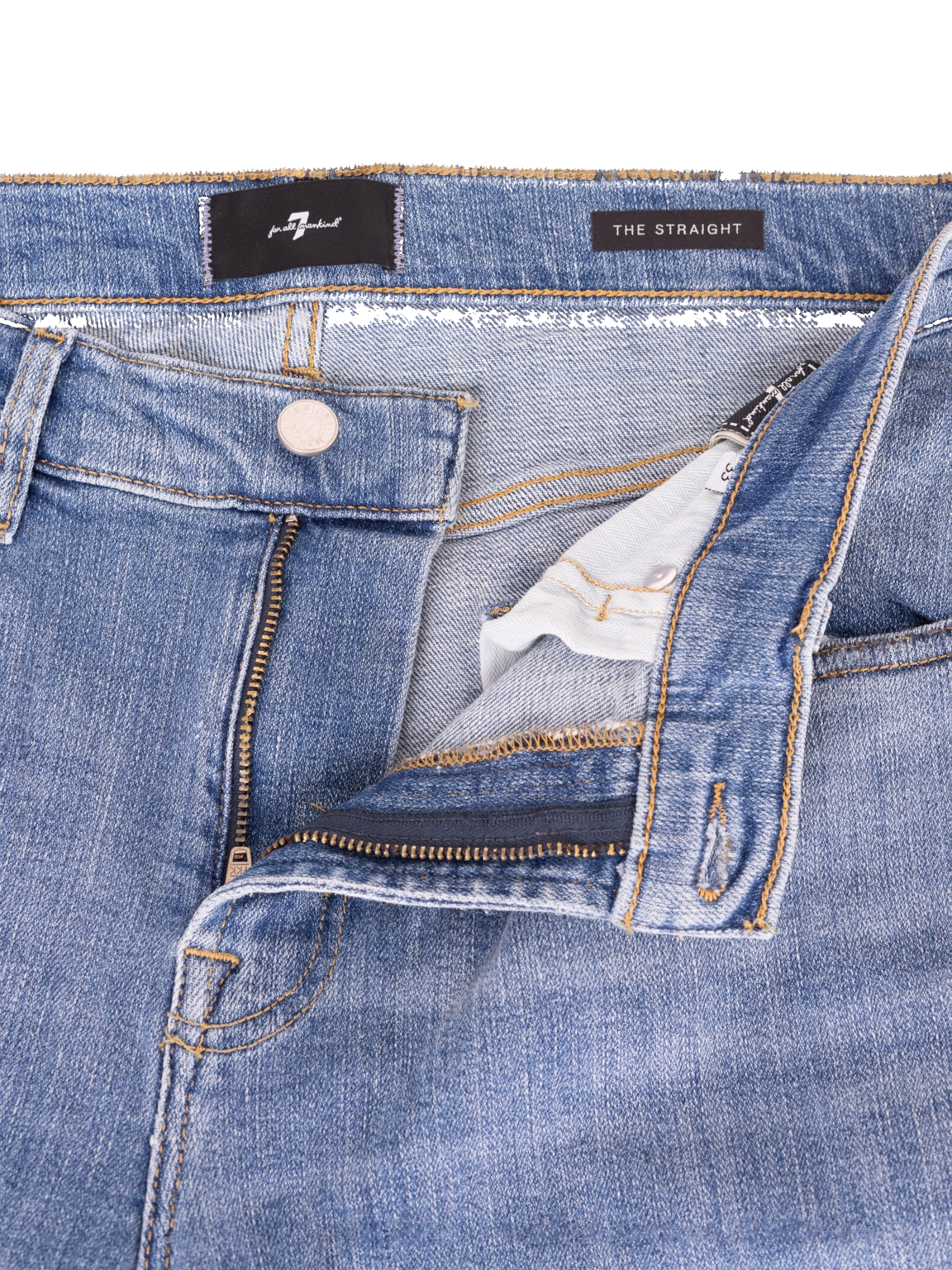 'The Straight' Match Jeans - Blauw
