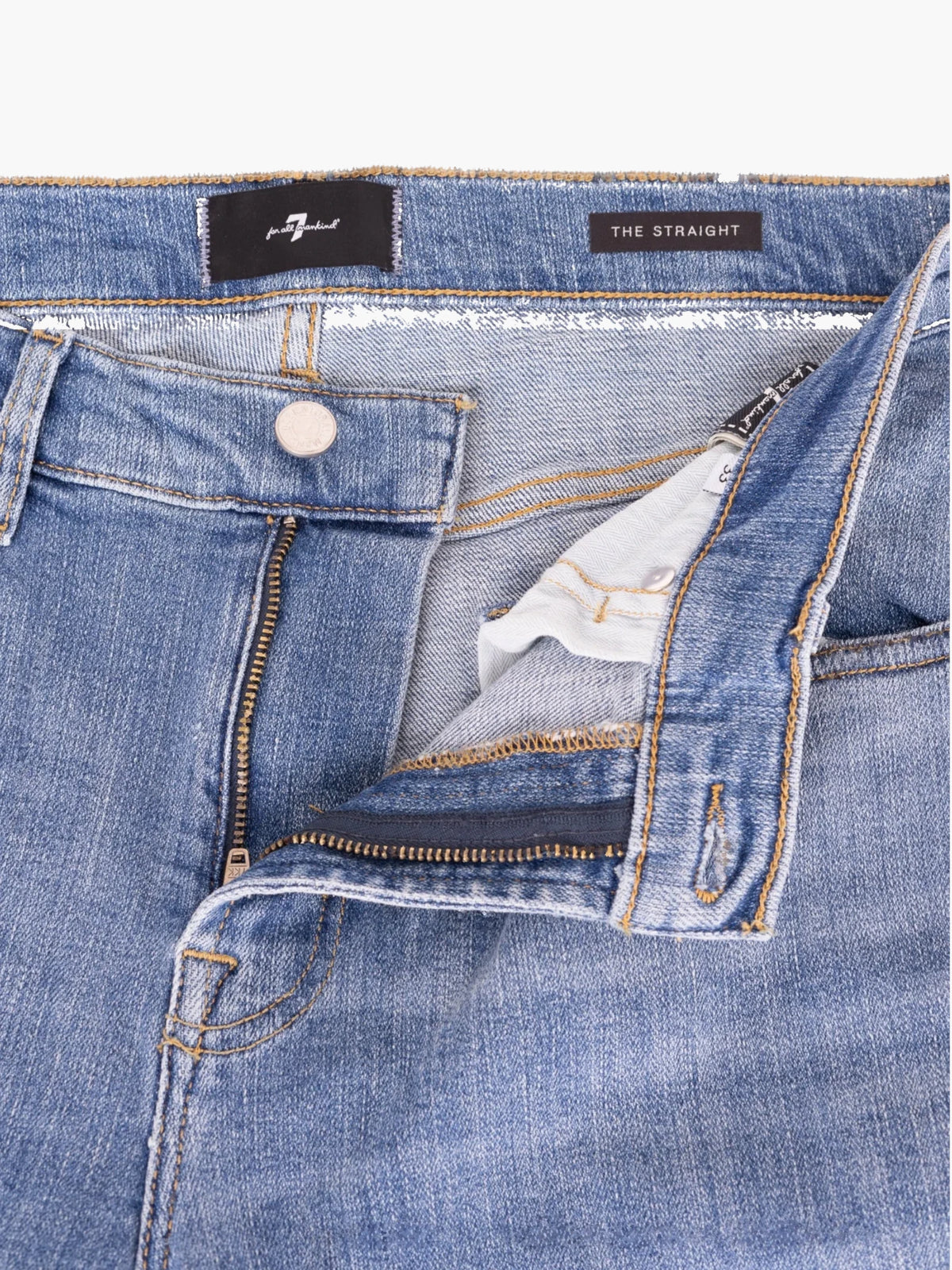 'The Straight' Match Jeans - Blauw