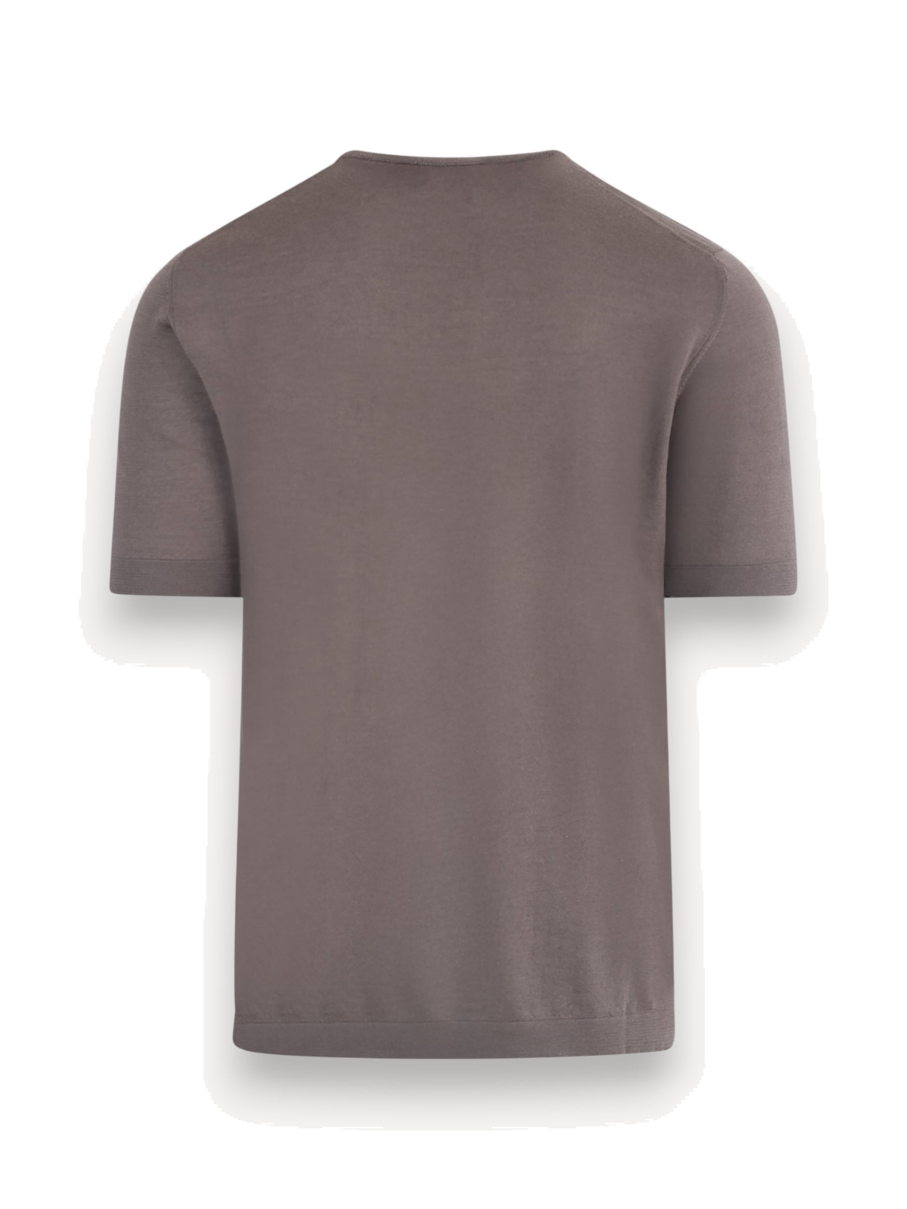 140's Silk Cashmere T-Shirt - Cacao