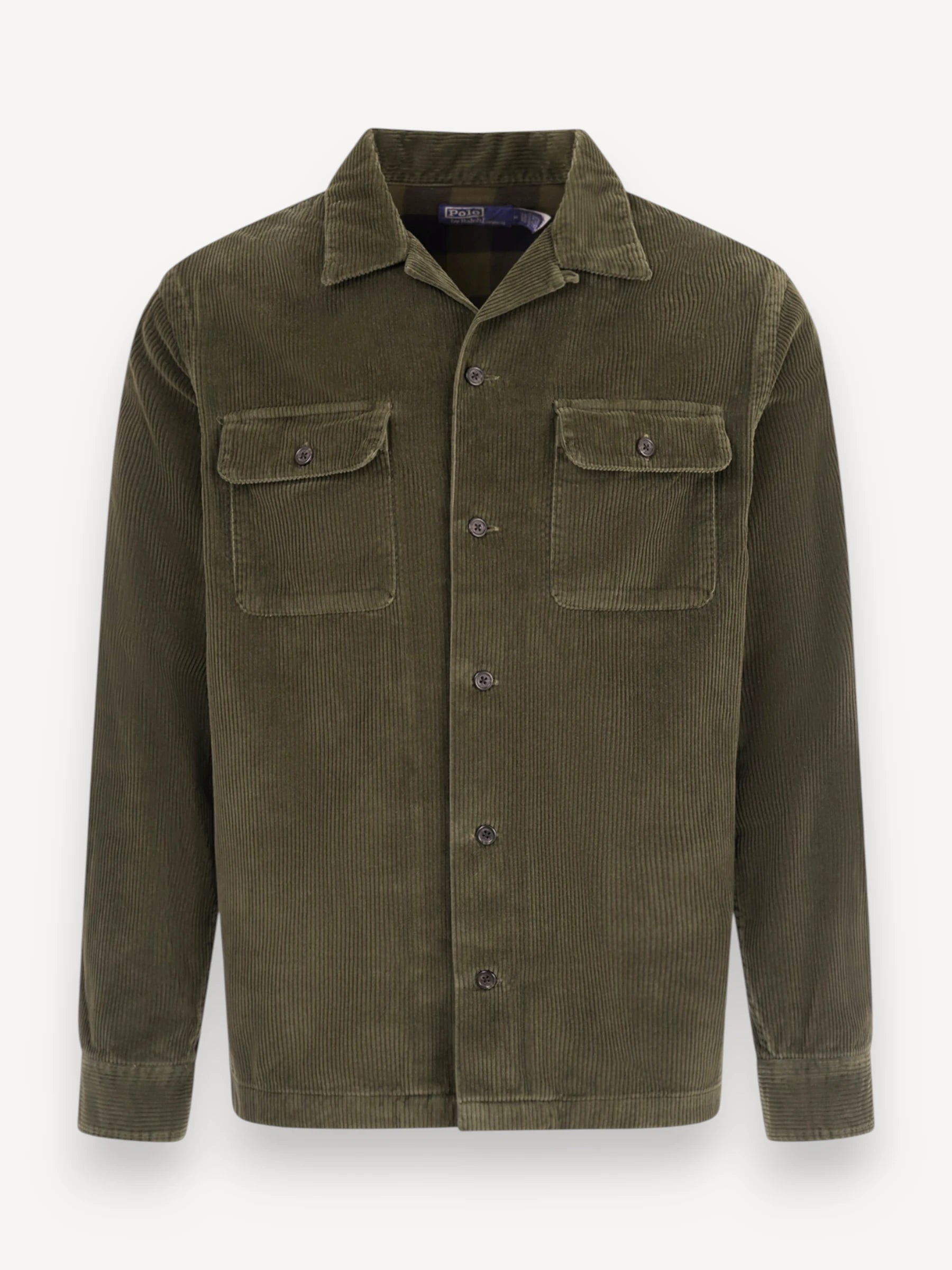 Corduroy Shirt - Donkergroen