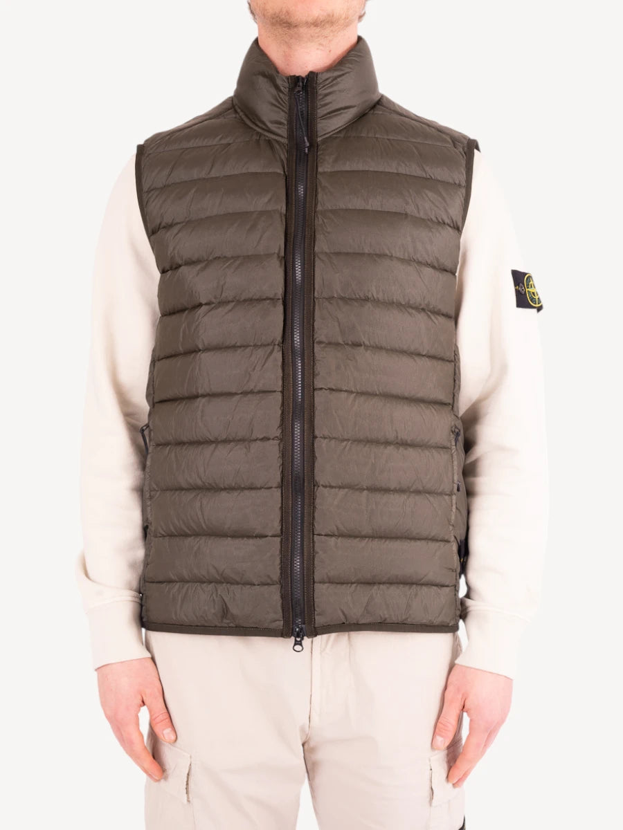 Bodywarmer Loom Woven G100007 - Military Green