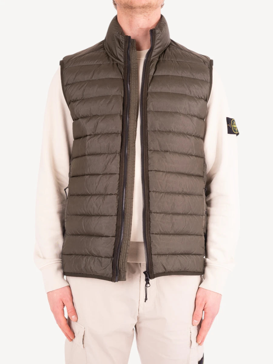 Bodywarmer Loom Woven G100007 - Military Green