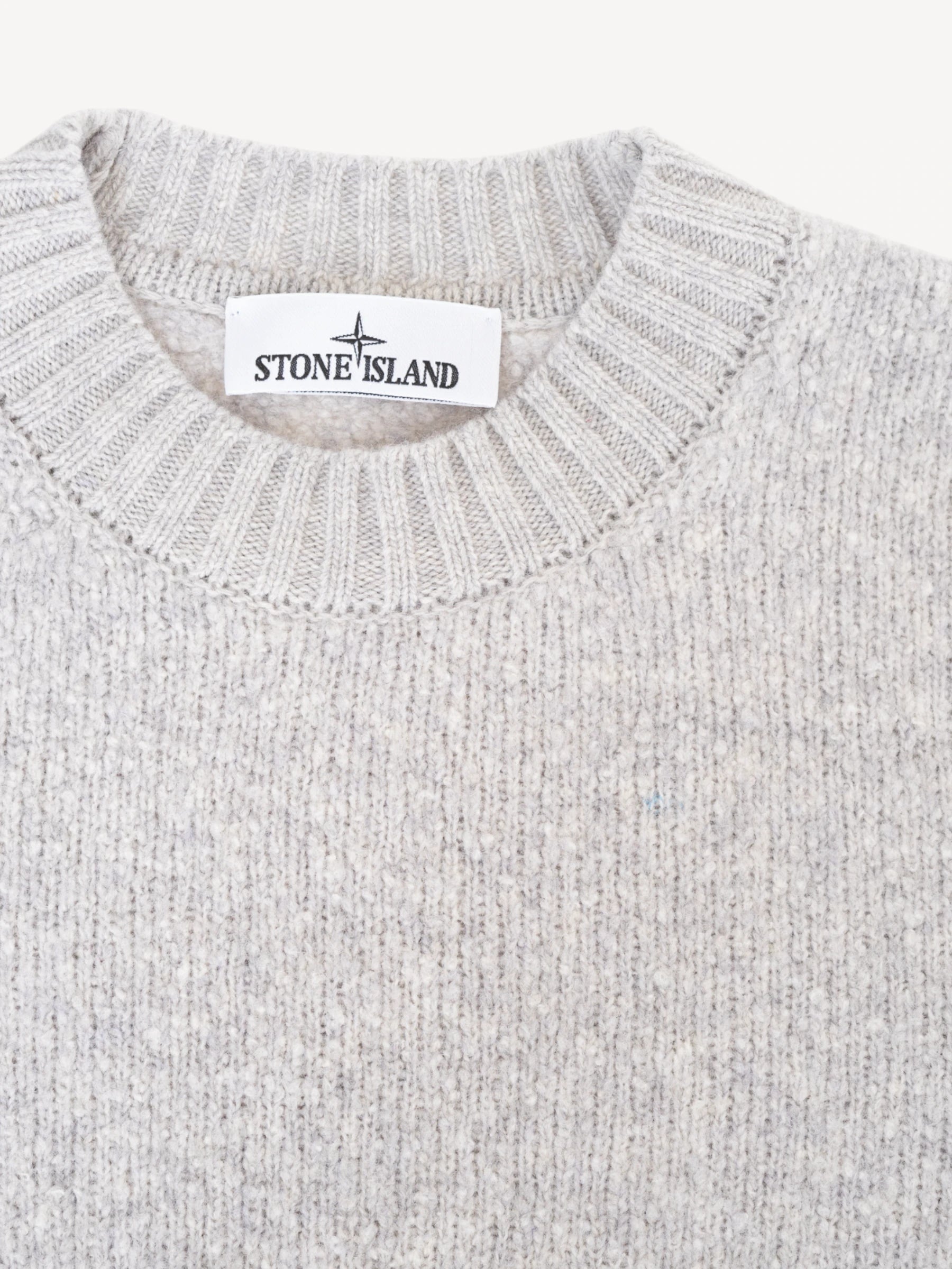 Crewneck Sweater - Melange Grey