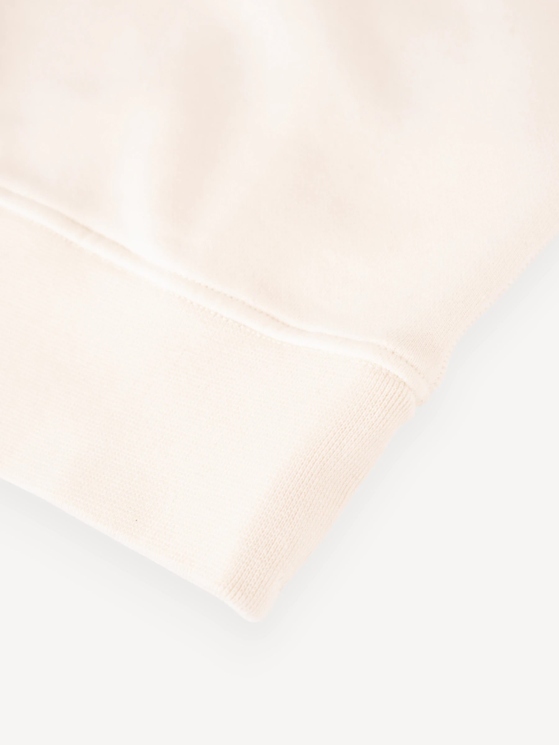 Cotton Fleece Sweatshirt - Ivory