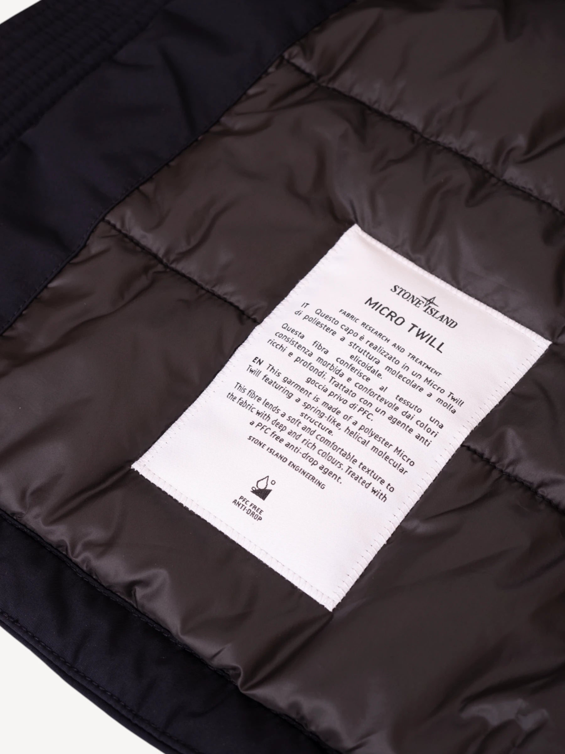 Micro Twill Primaloft Jacket - Donkerblauw