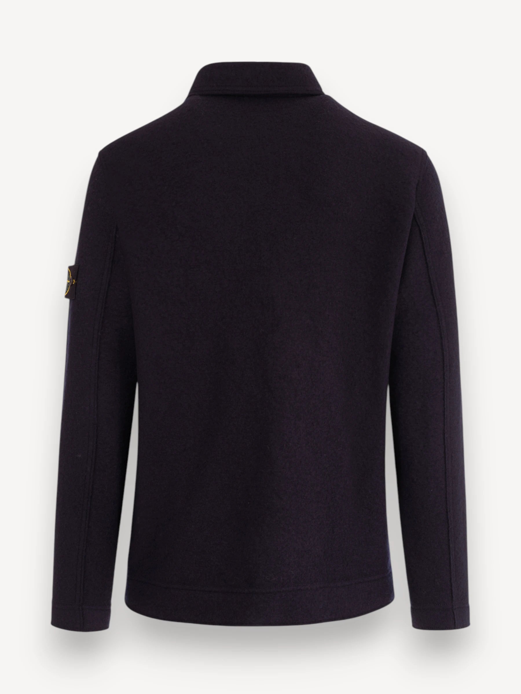 Wool Overshirt - Donkerblauw