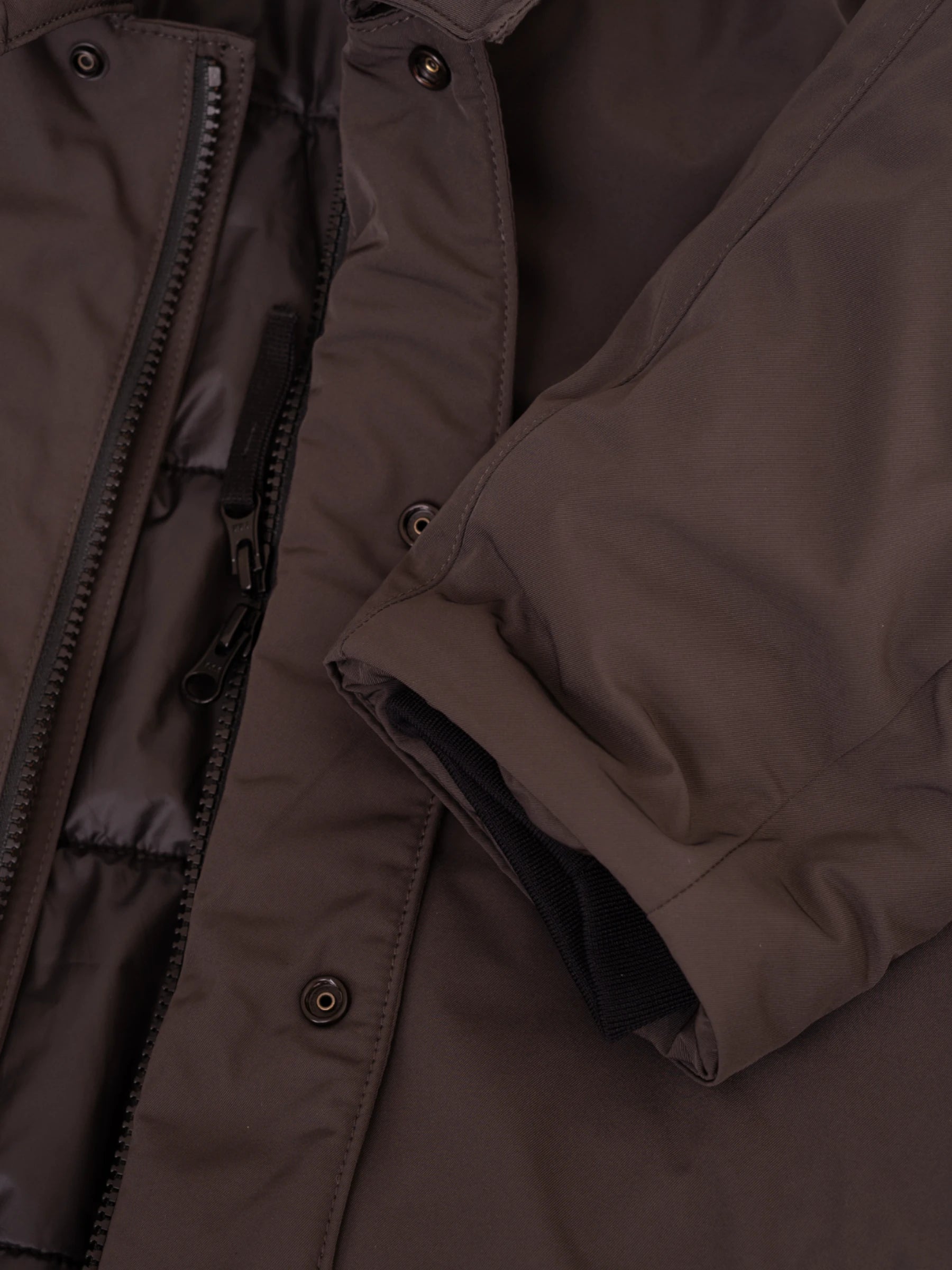Micro Twill Coat - Lead Grey