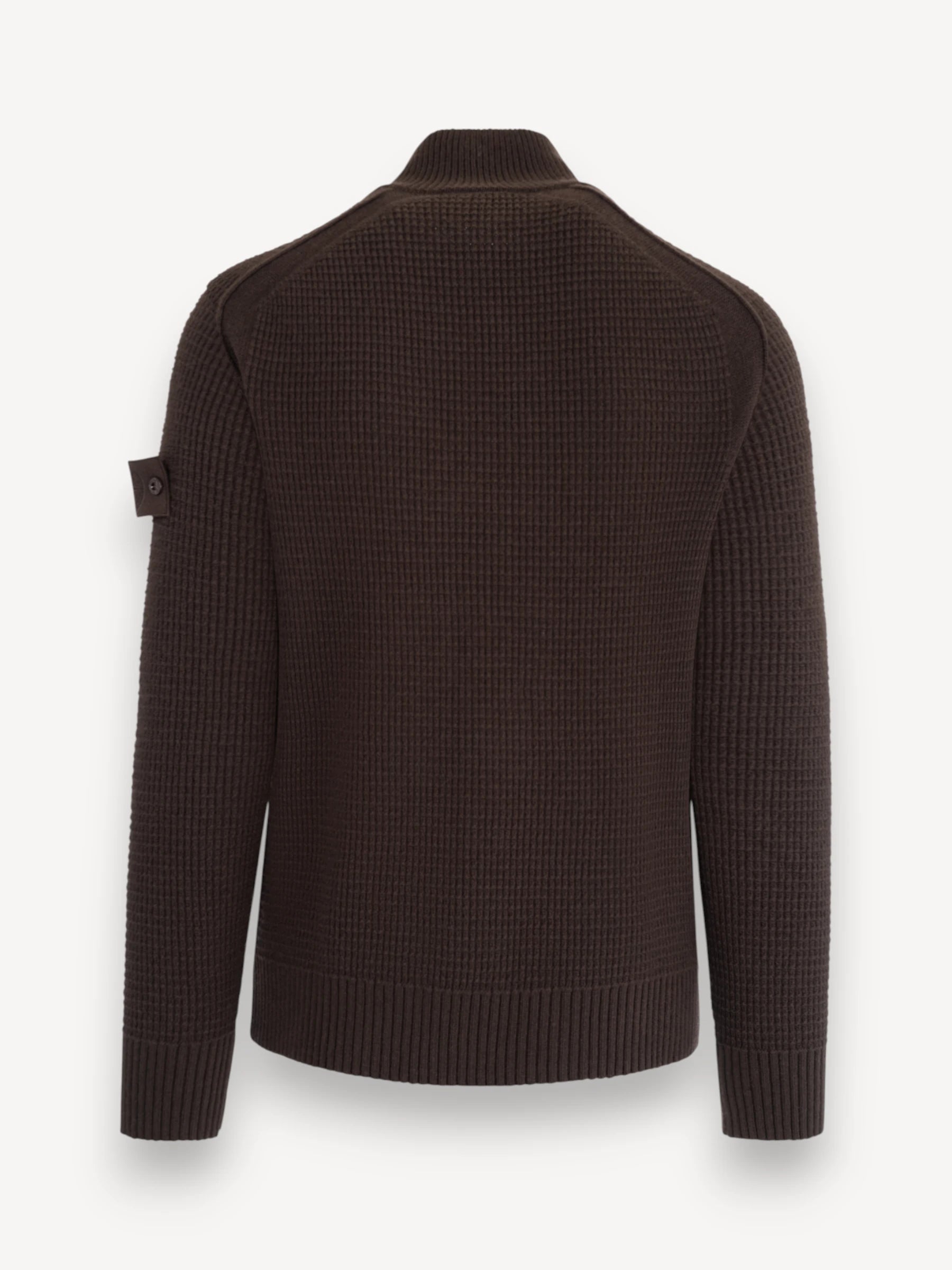 Ghost Piece Cardigan - Donkerbruin