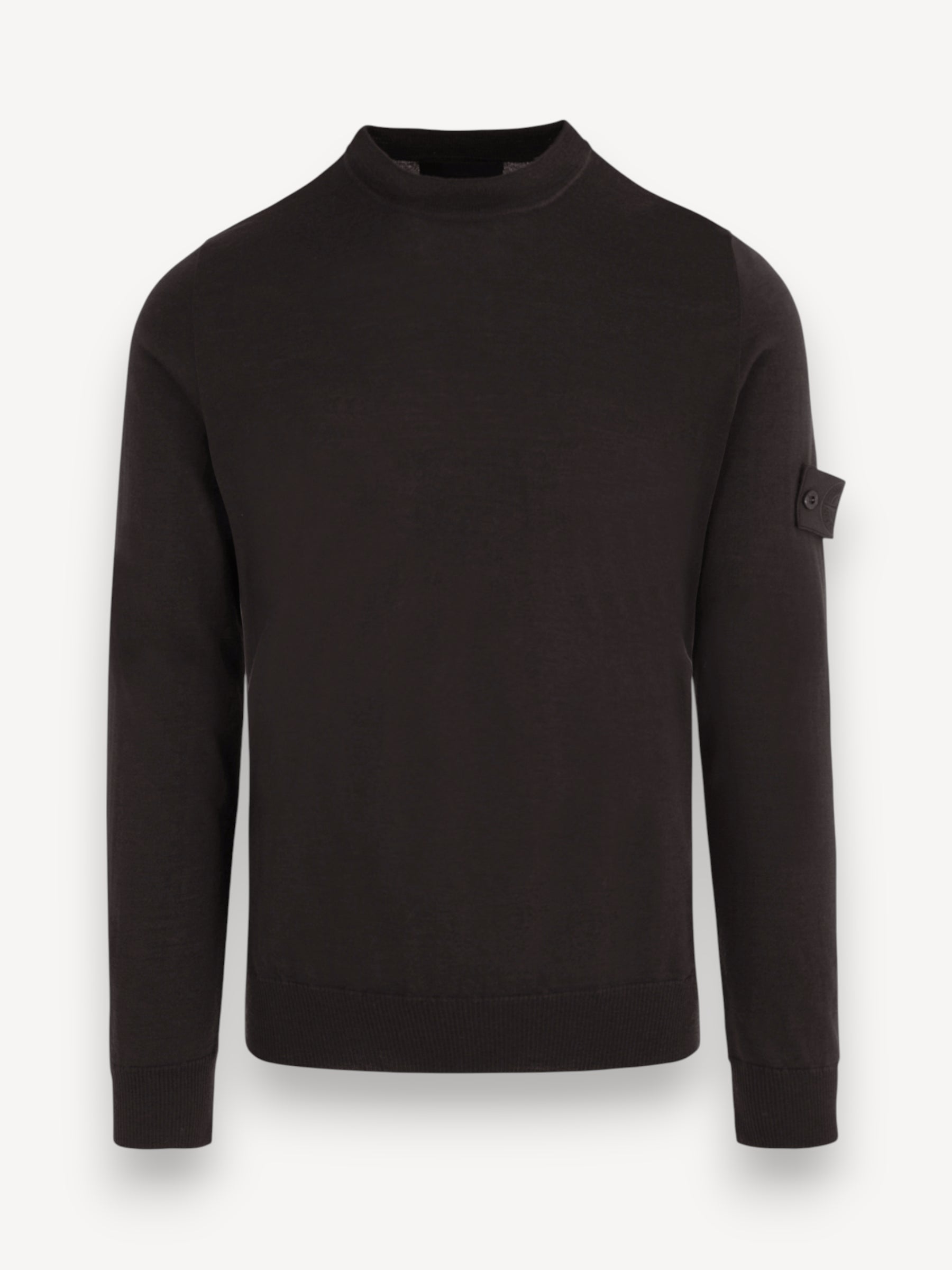Ghost Piece Crewneck - Donkerbruin
