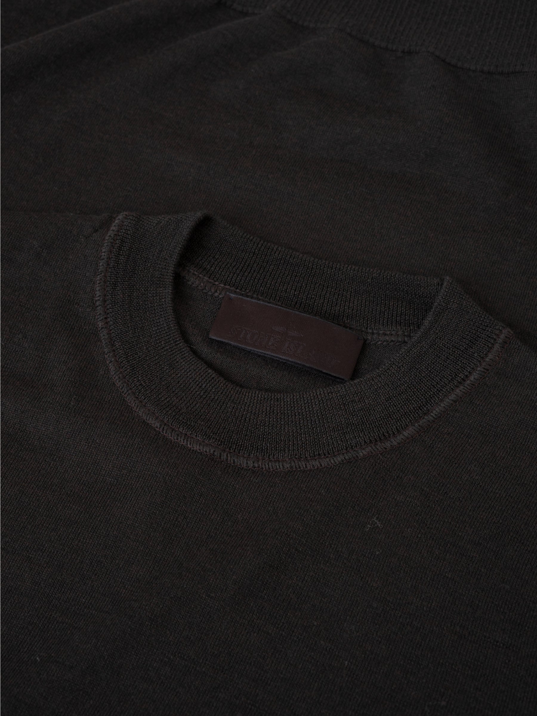 Ghost Piece Crewneck - Donkerbruin
