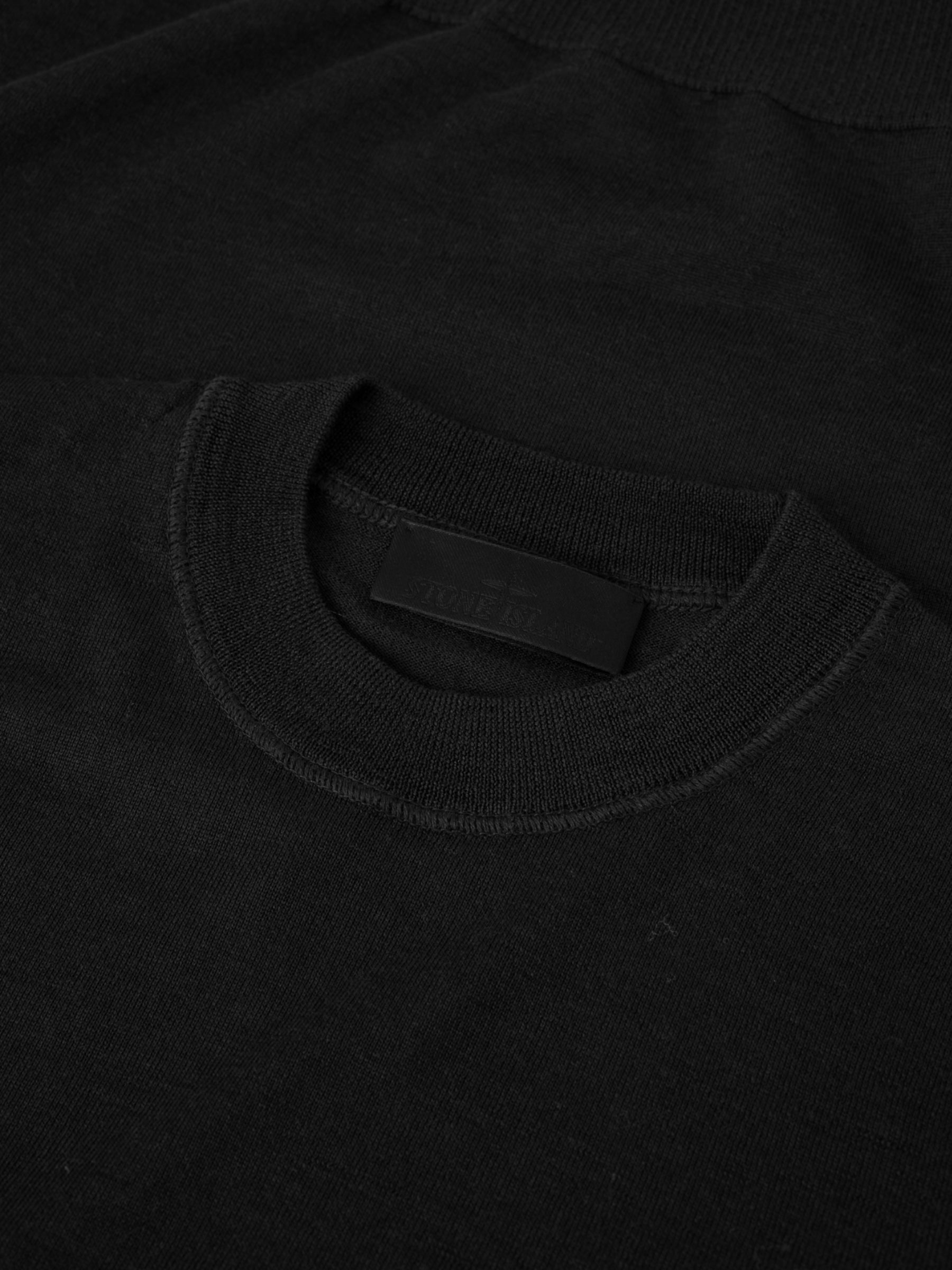 Ghost Piece Crewneck - Zwart