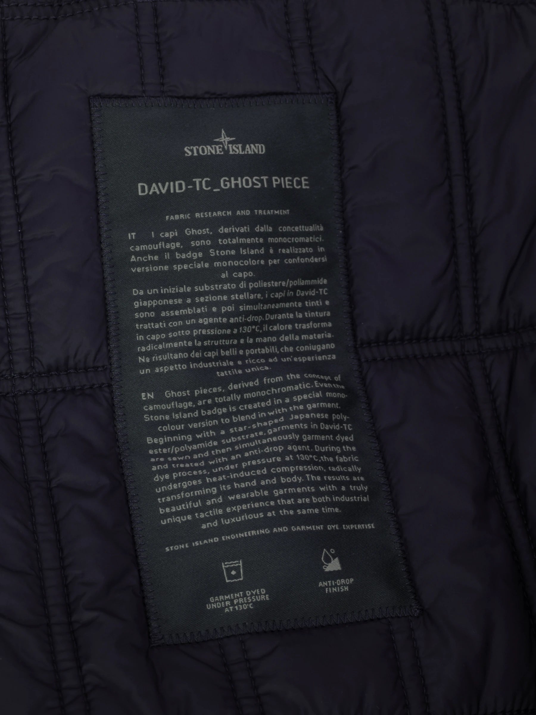 Ghost Piece David-TC Jacket - Donkerblauw
