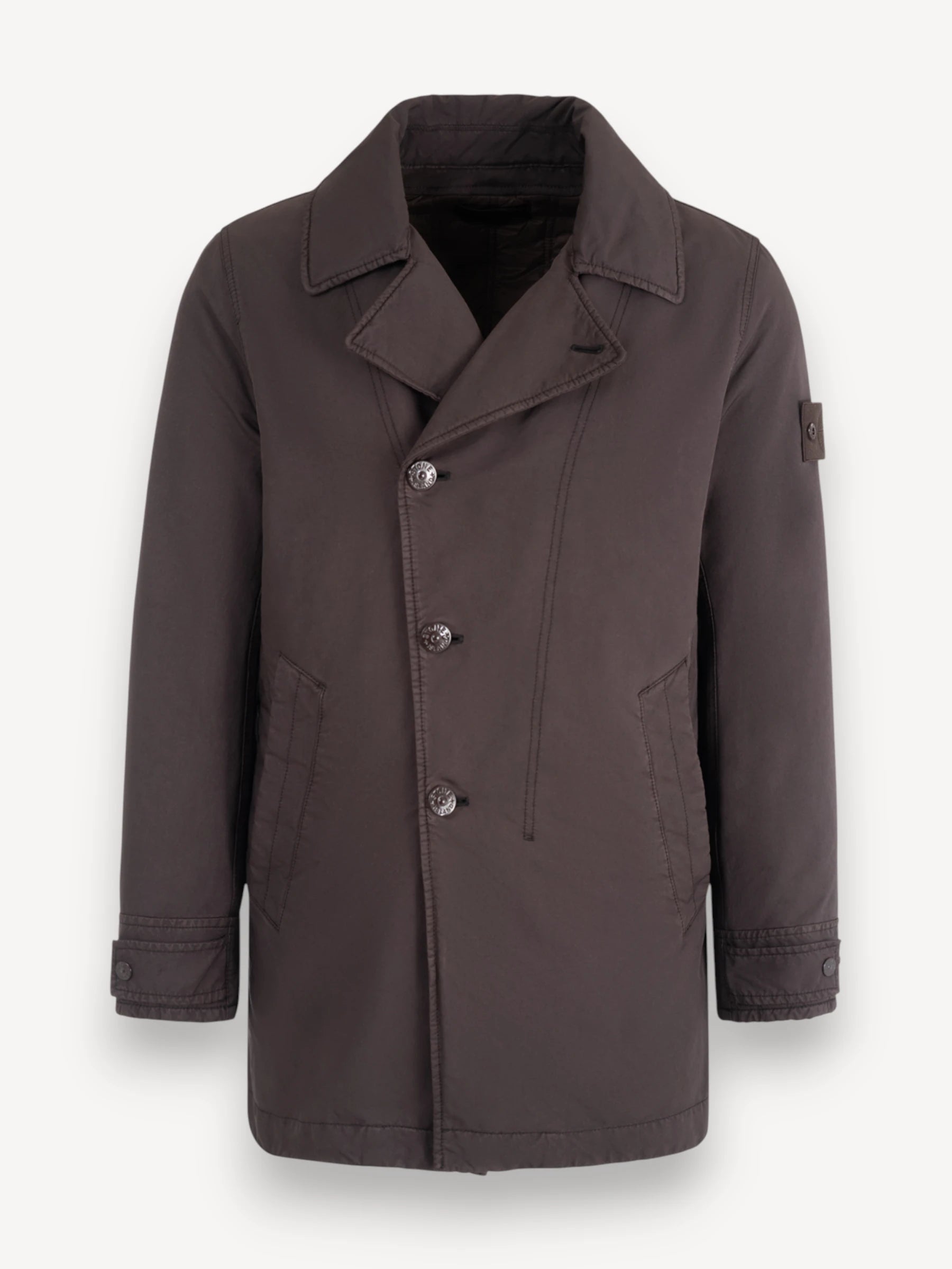 Ghost Piece David-TC Jacket - Donkerbruin