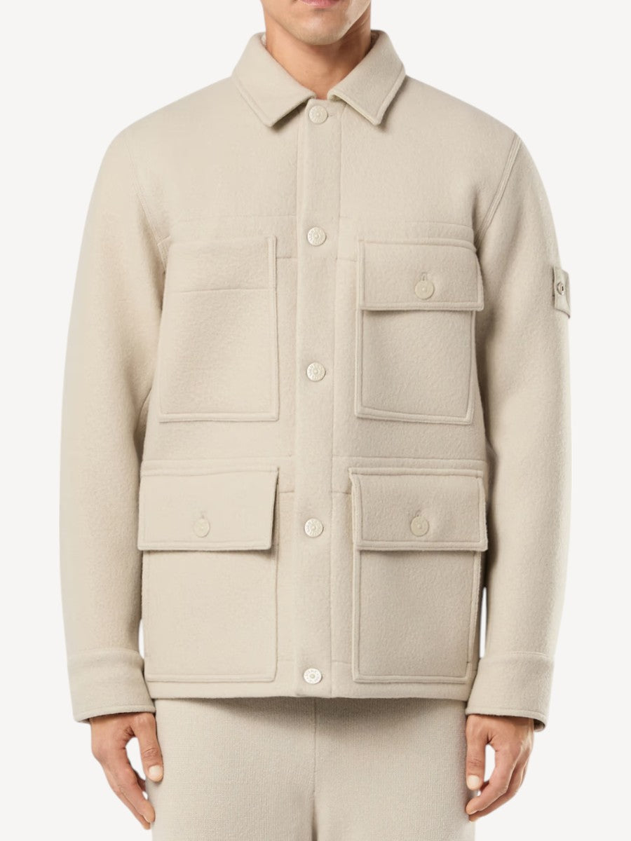 Ghost Piece Overshirt 455F5 - Beige