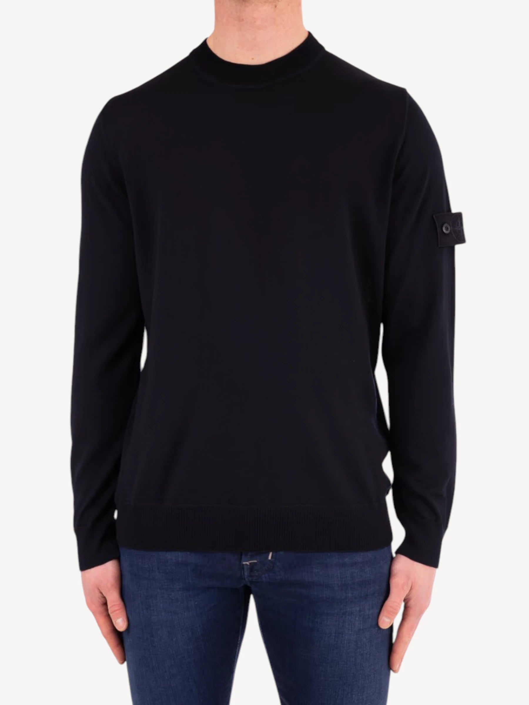 Ghost Piece Pullover S00FC - Navy Blue