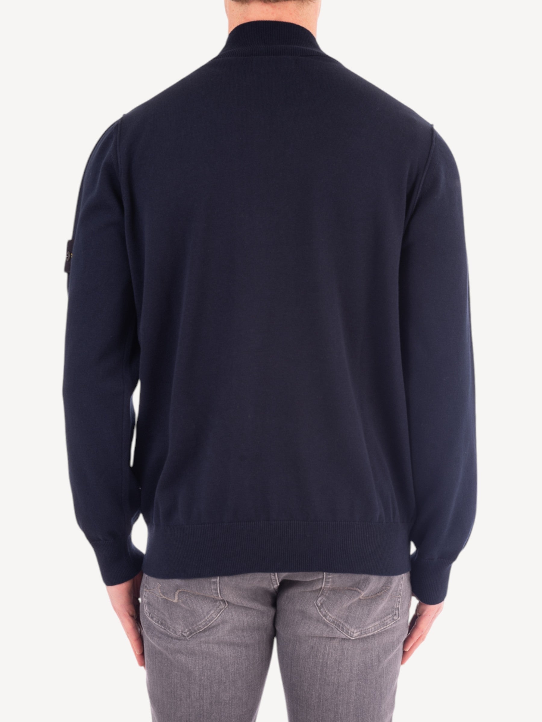 Half-Zip Trui - Donkerblauw