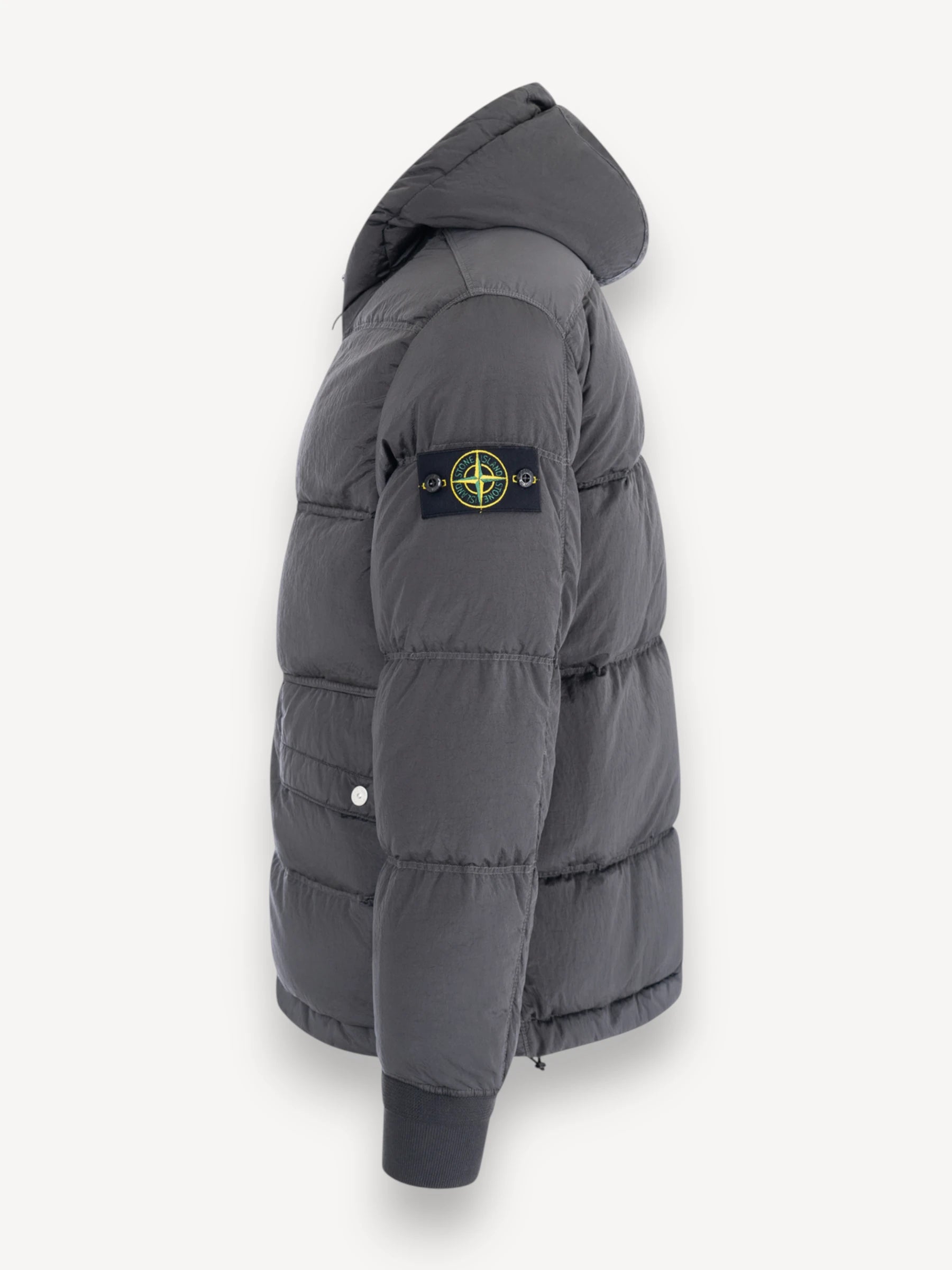 Nylon Metal Down Jacket - Dark Grey