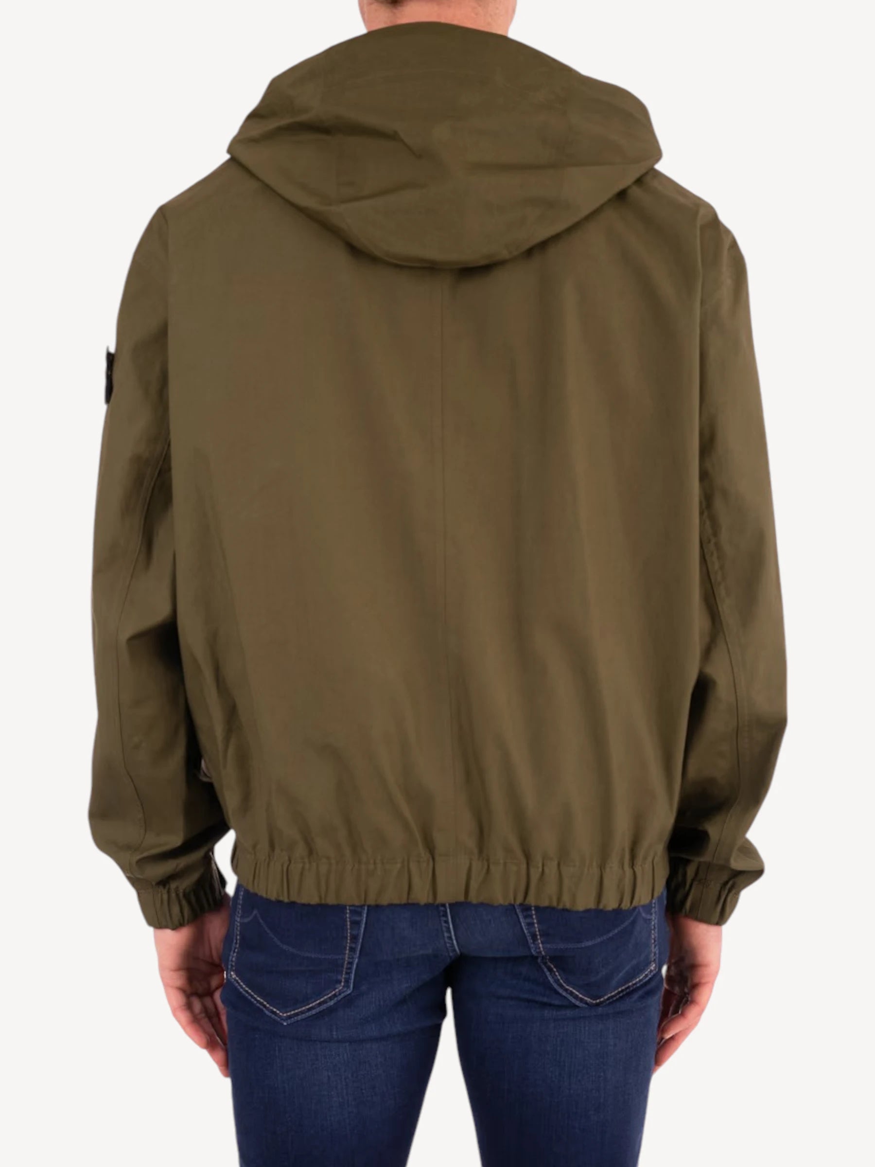 Supima Cotton Canvas Jacket - Military Green