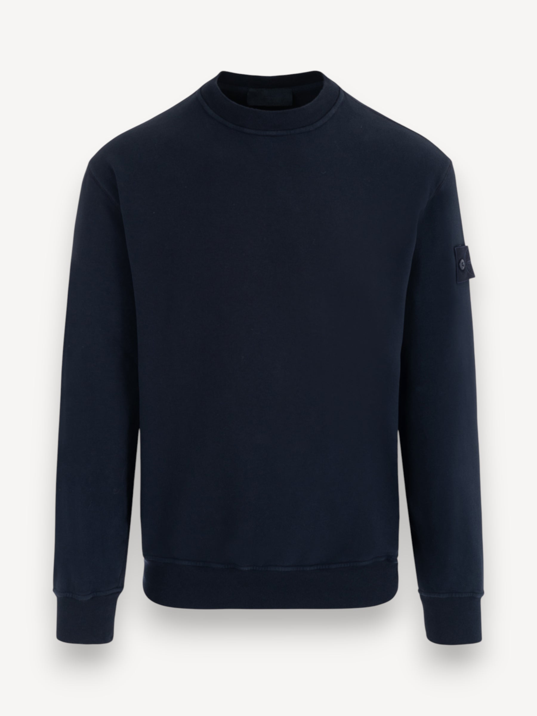 Ghost Piece Fleece Sweater - Donkerblauw