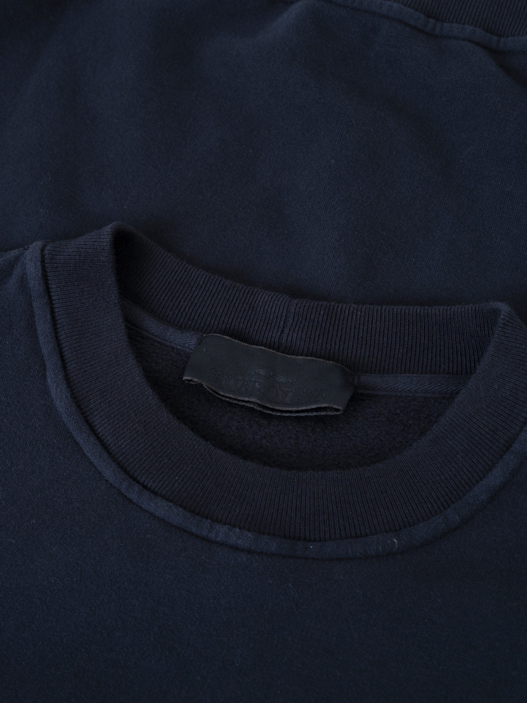 Ghost Piece Fleece Sweater - Donkerblauw