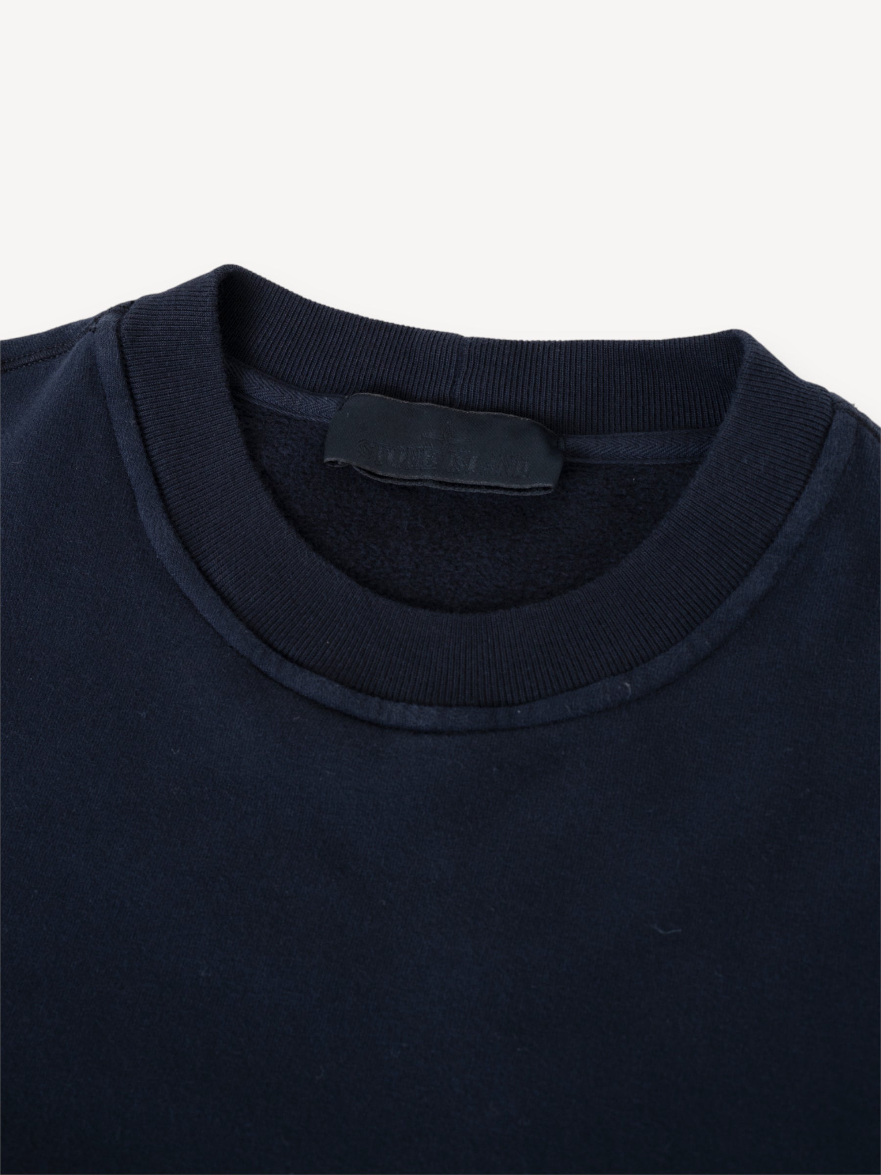 Ghost Piece Fleece Sweater - Donkerblauw