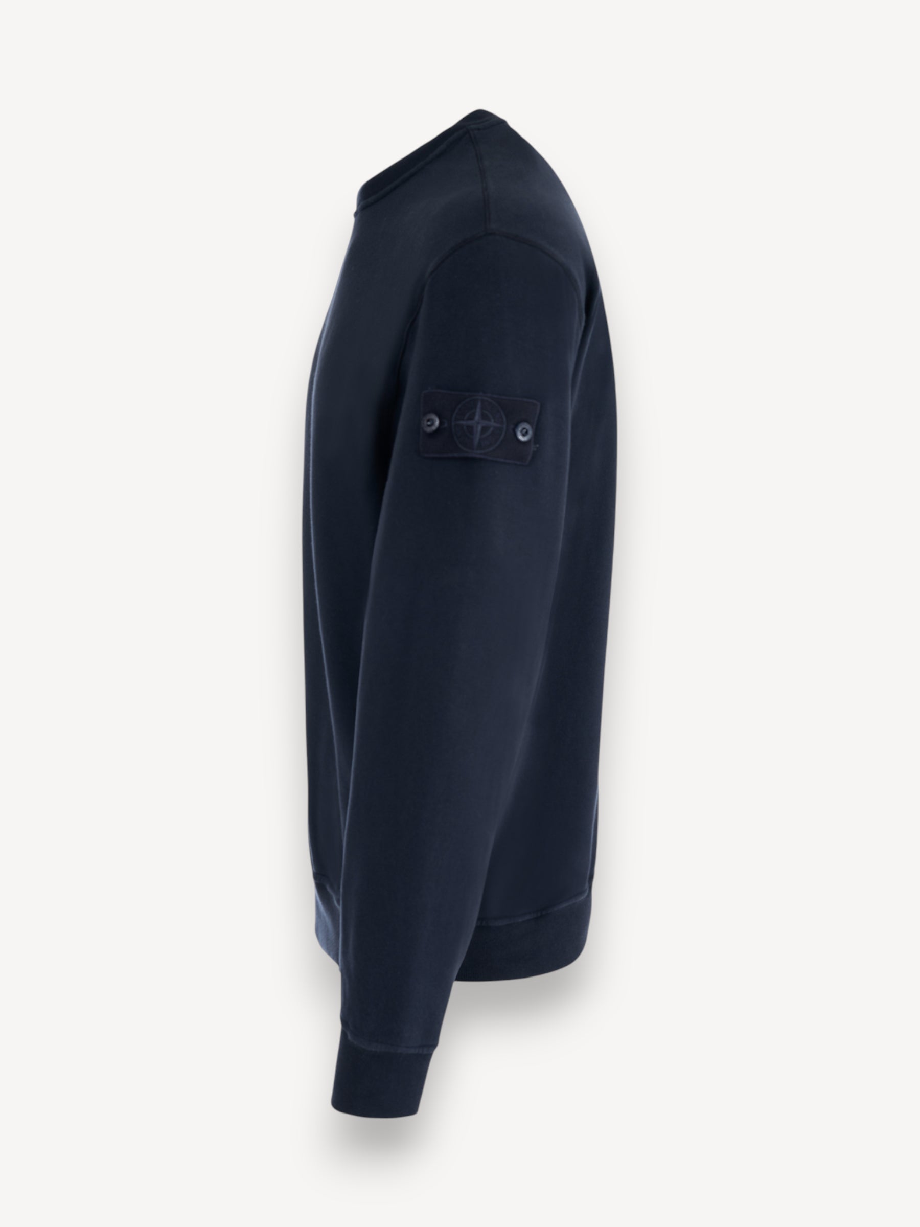 Ghost Piece Fleece Sweater - Donkerblauw