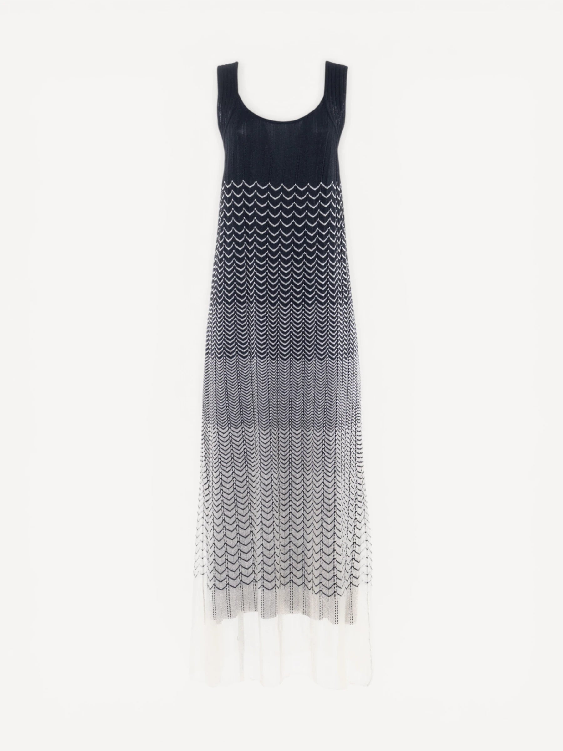 Trama Dress - Zwart/Beige