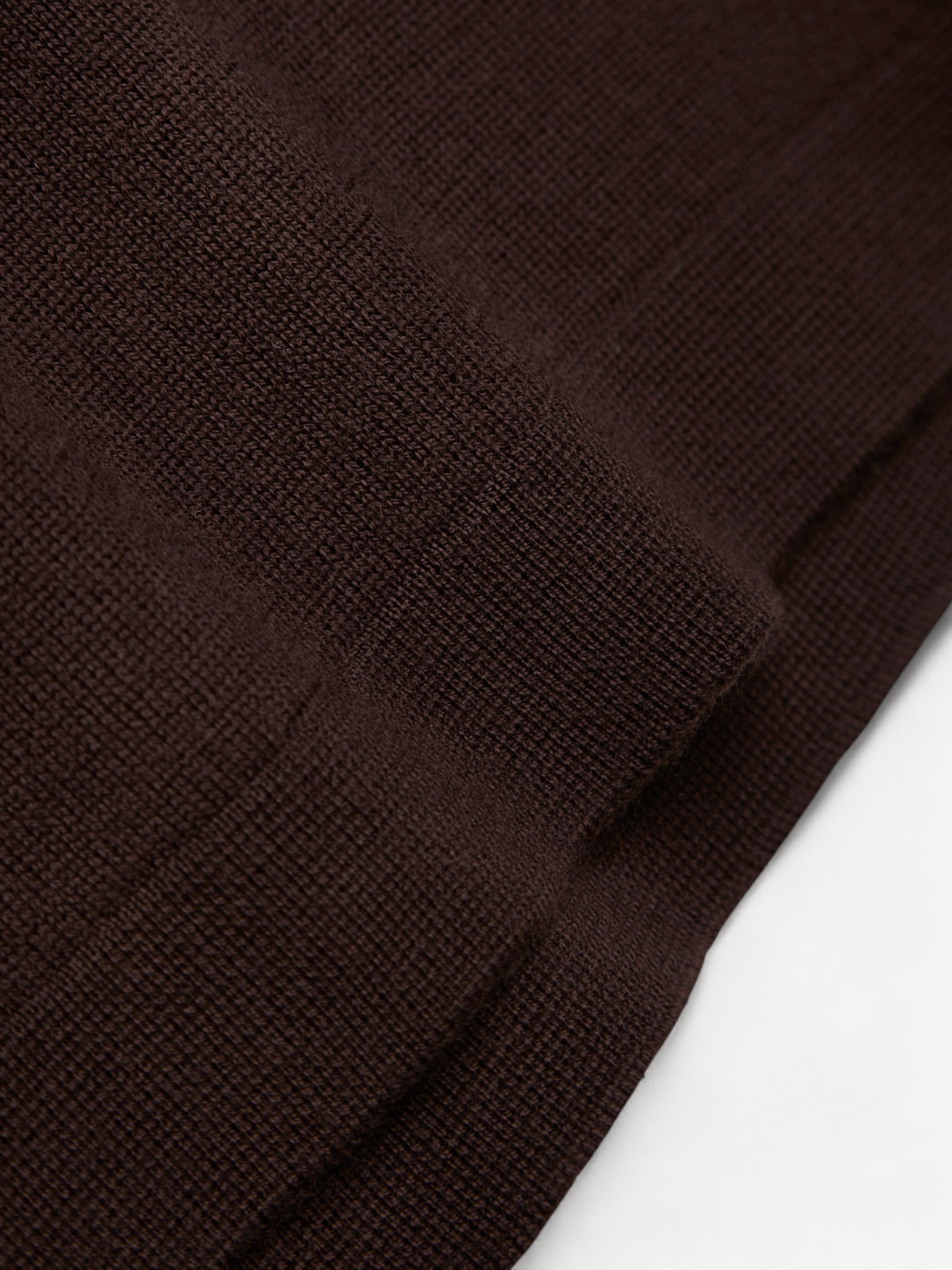Cashwool Crewneck - Donkerbruin