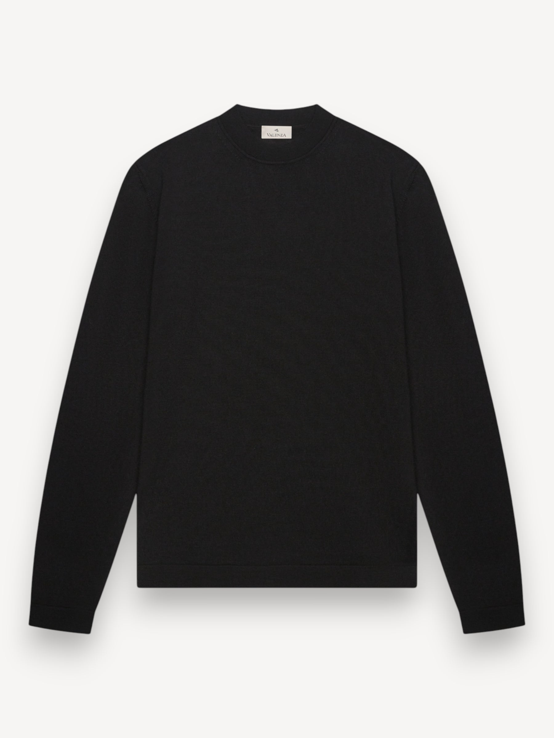 Cashwool Crewneck - Zwart