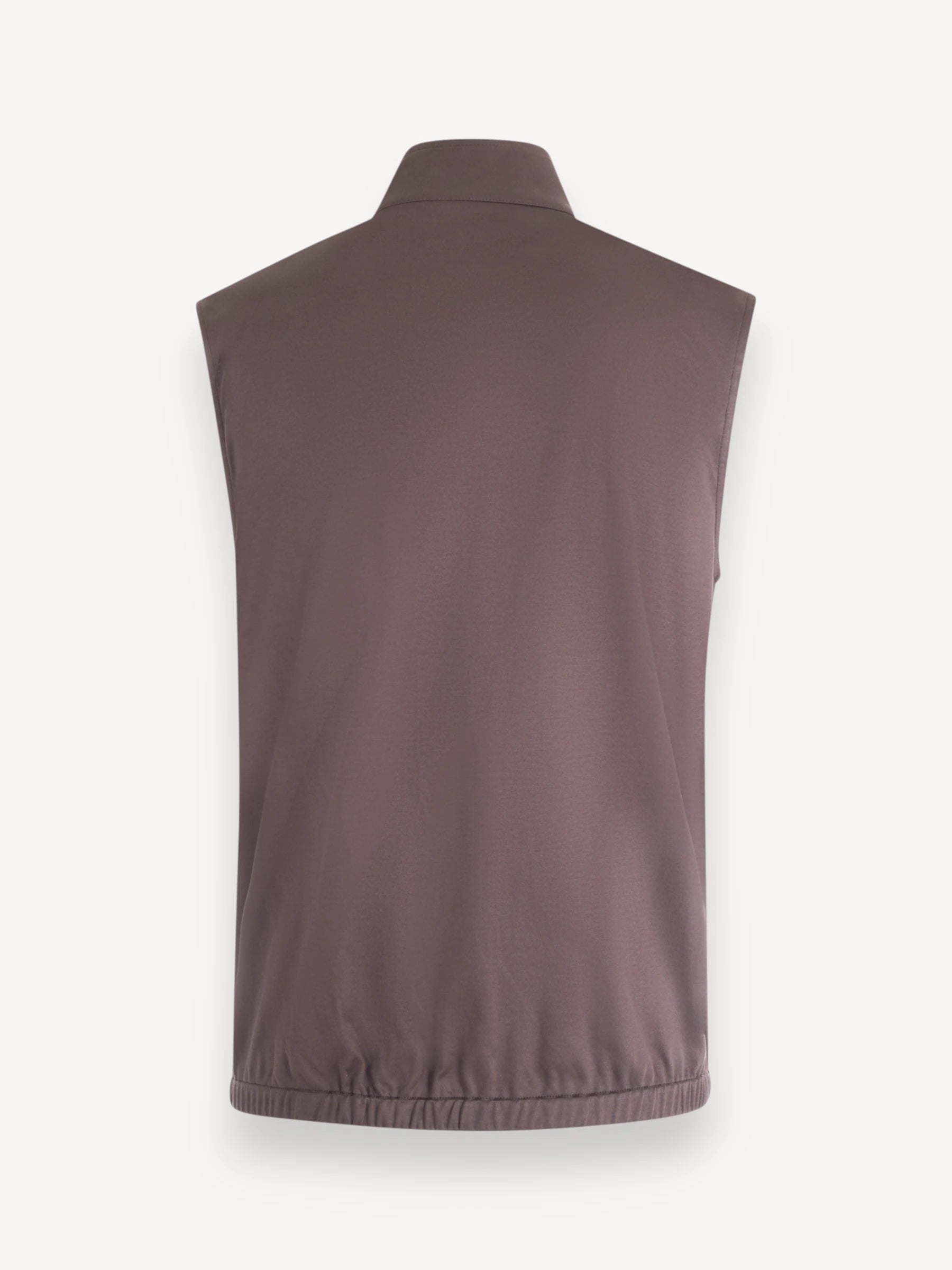 Interlock Supima Bodywarmer - Ebony Brown
