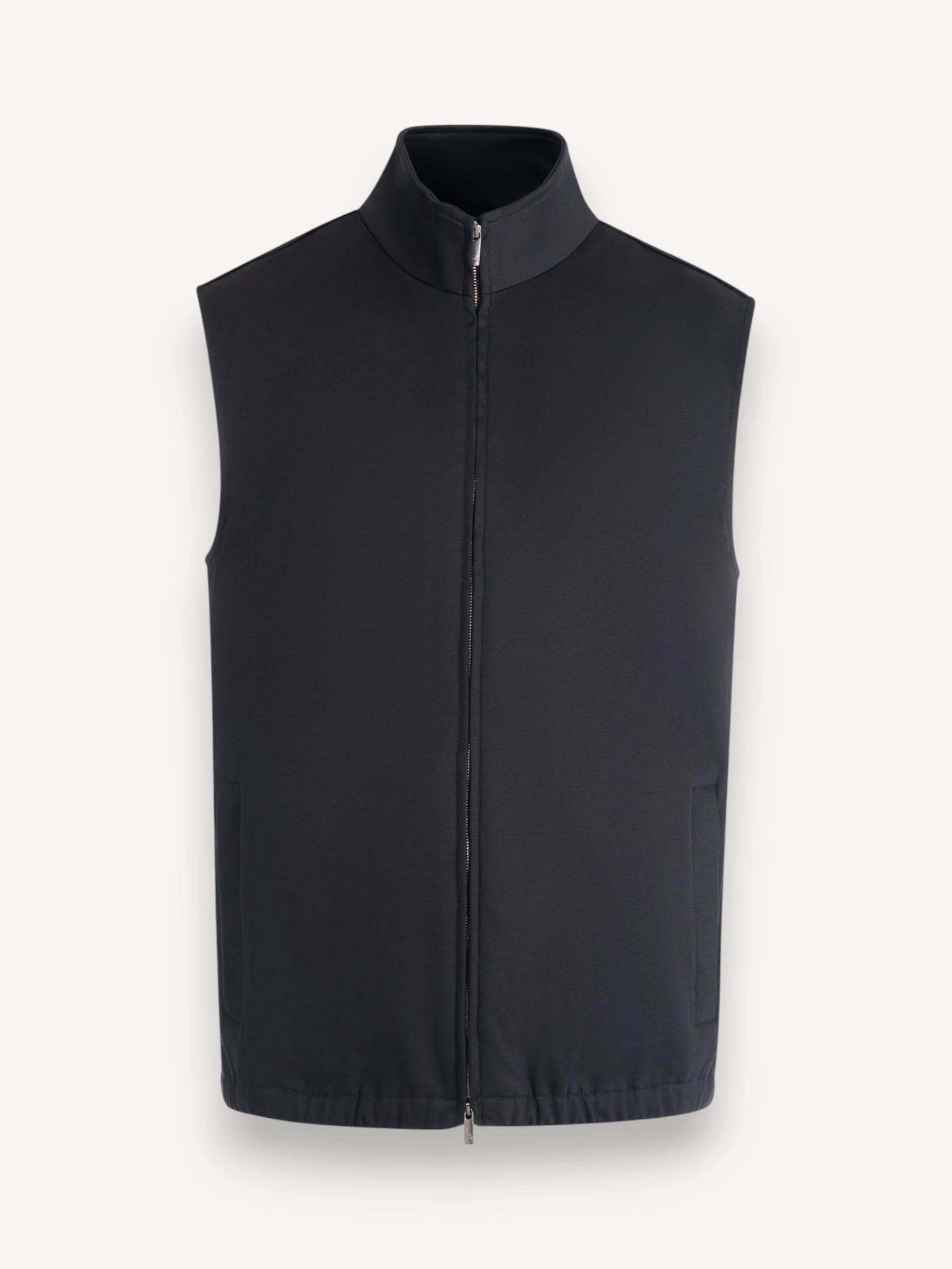 Interlock Supima Bodywarmer - Zwart