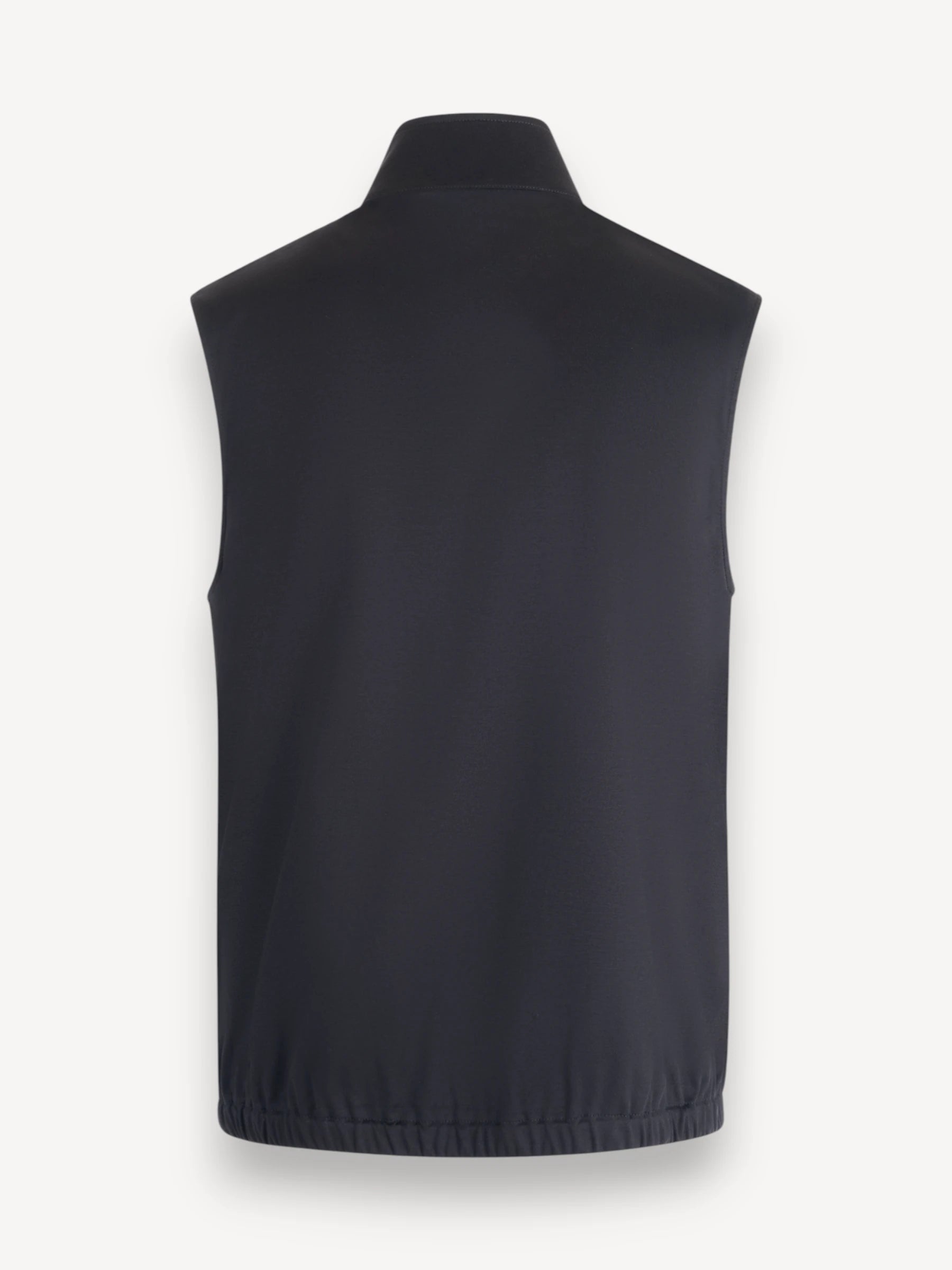 Interlock Supima Bodywarmer - Zwart