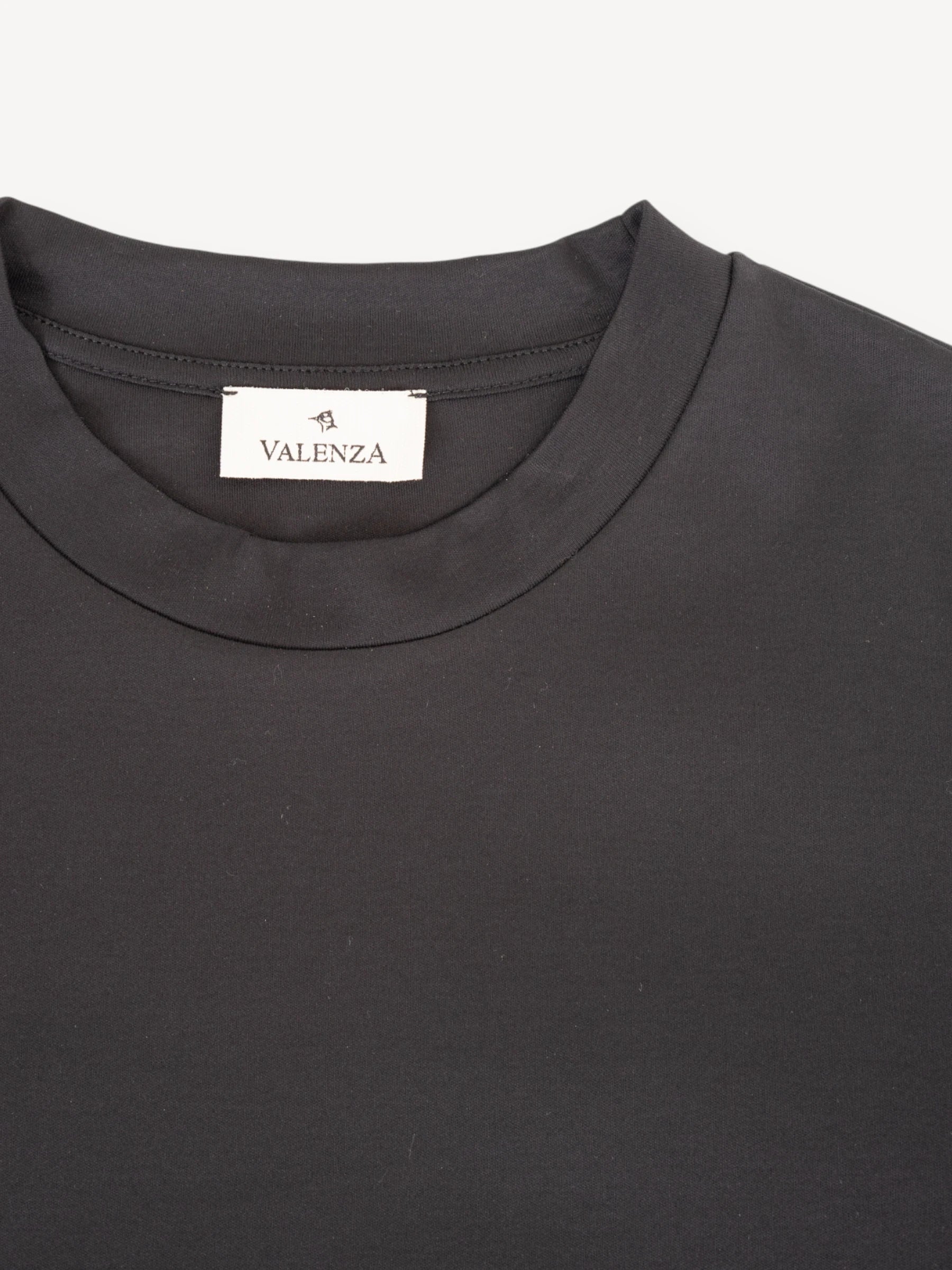 Interlock Supima Sweater - Asphalt
