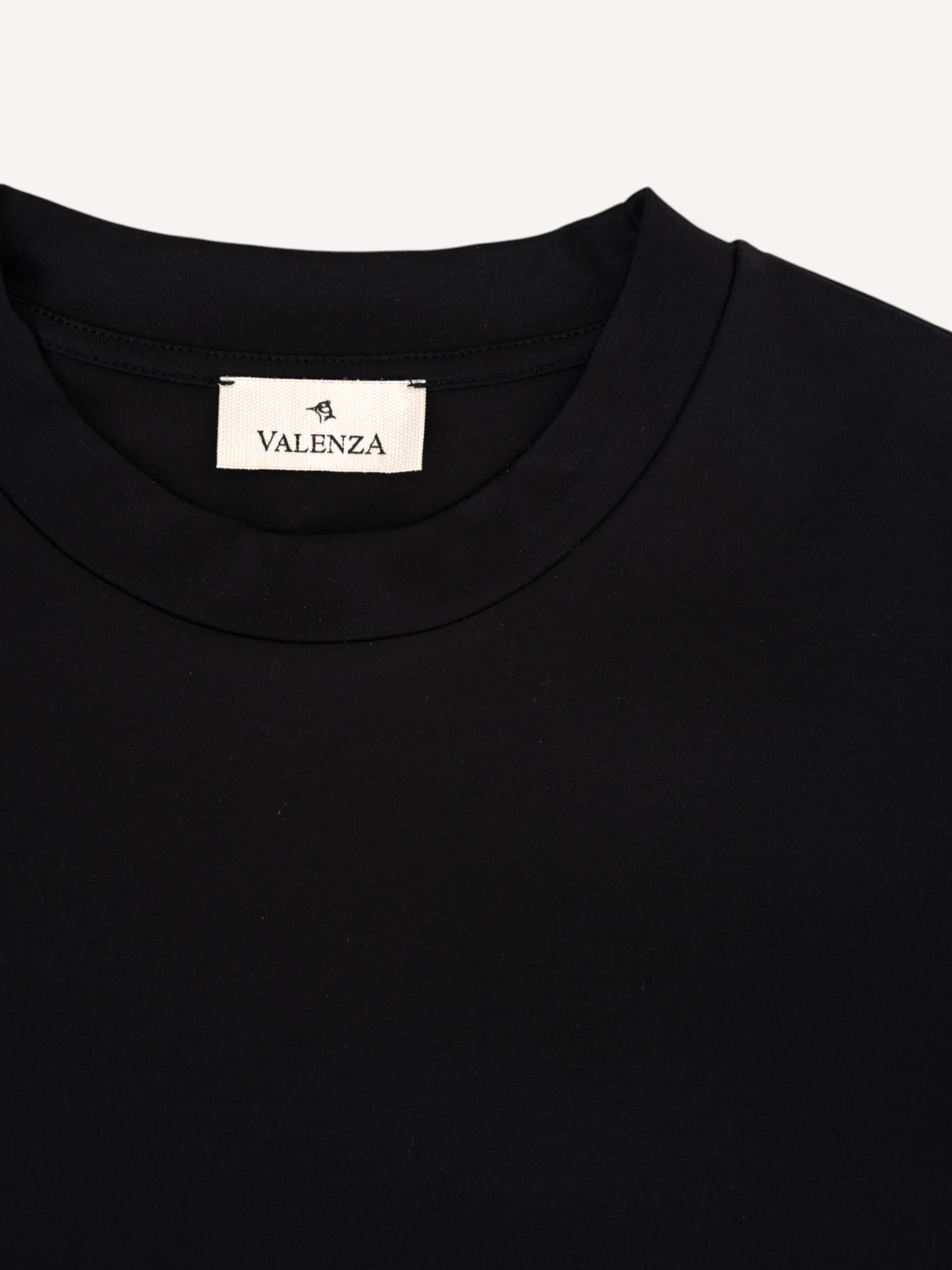 Interlock Supima Sweater - Zwart
