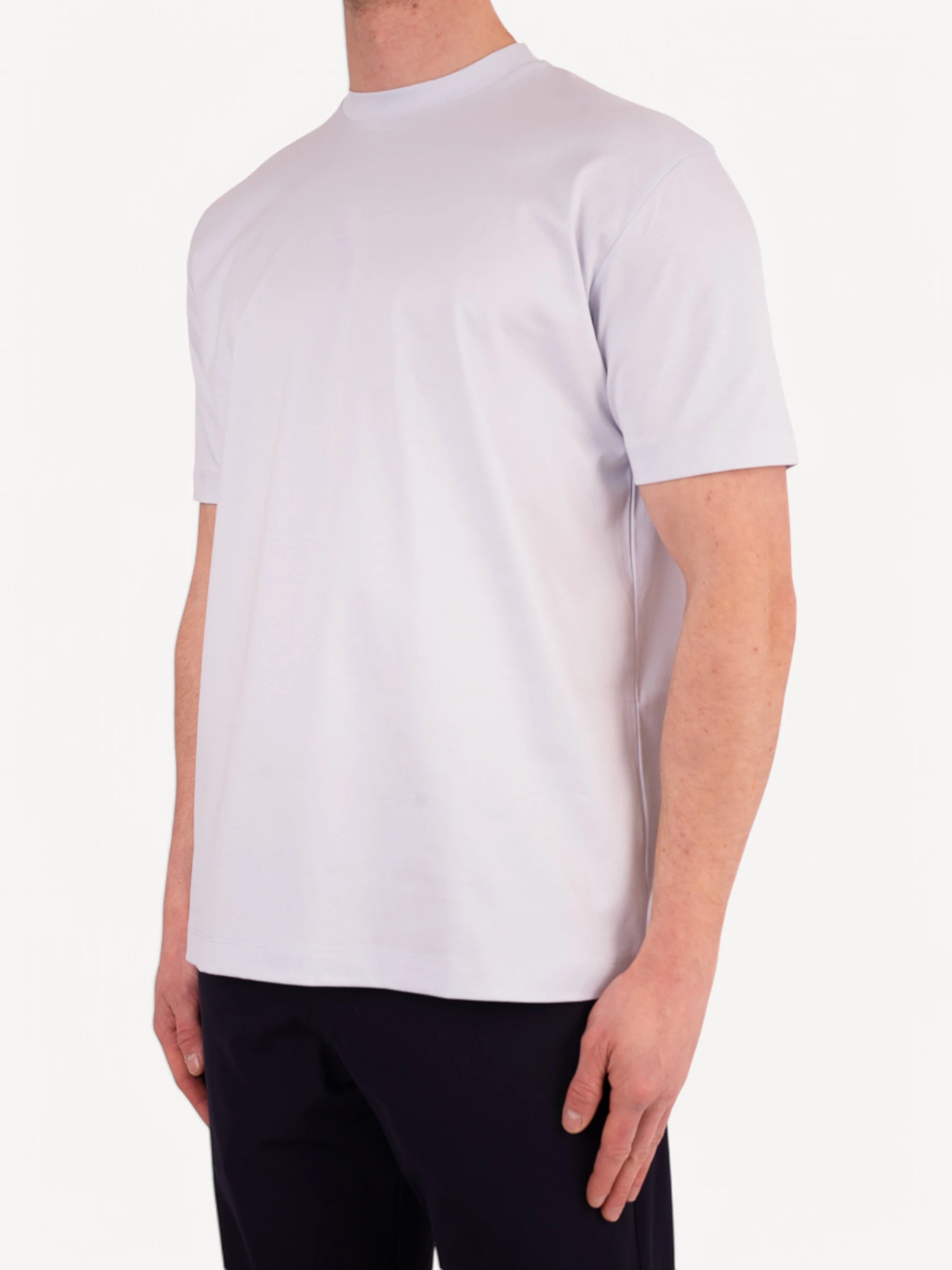 Interlock Supima T-Shirt - Angel Blue