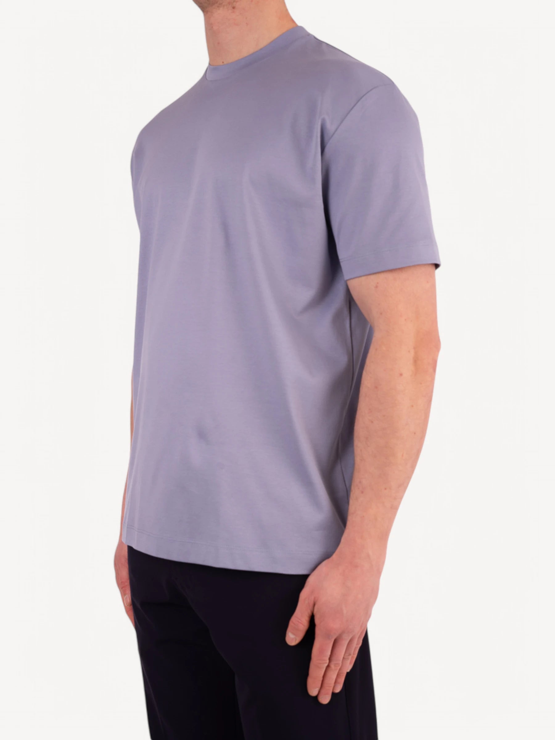 Interlock Supima T-Shirt - Lavender