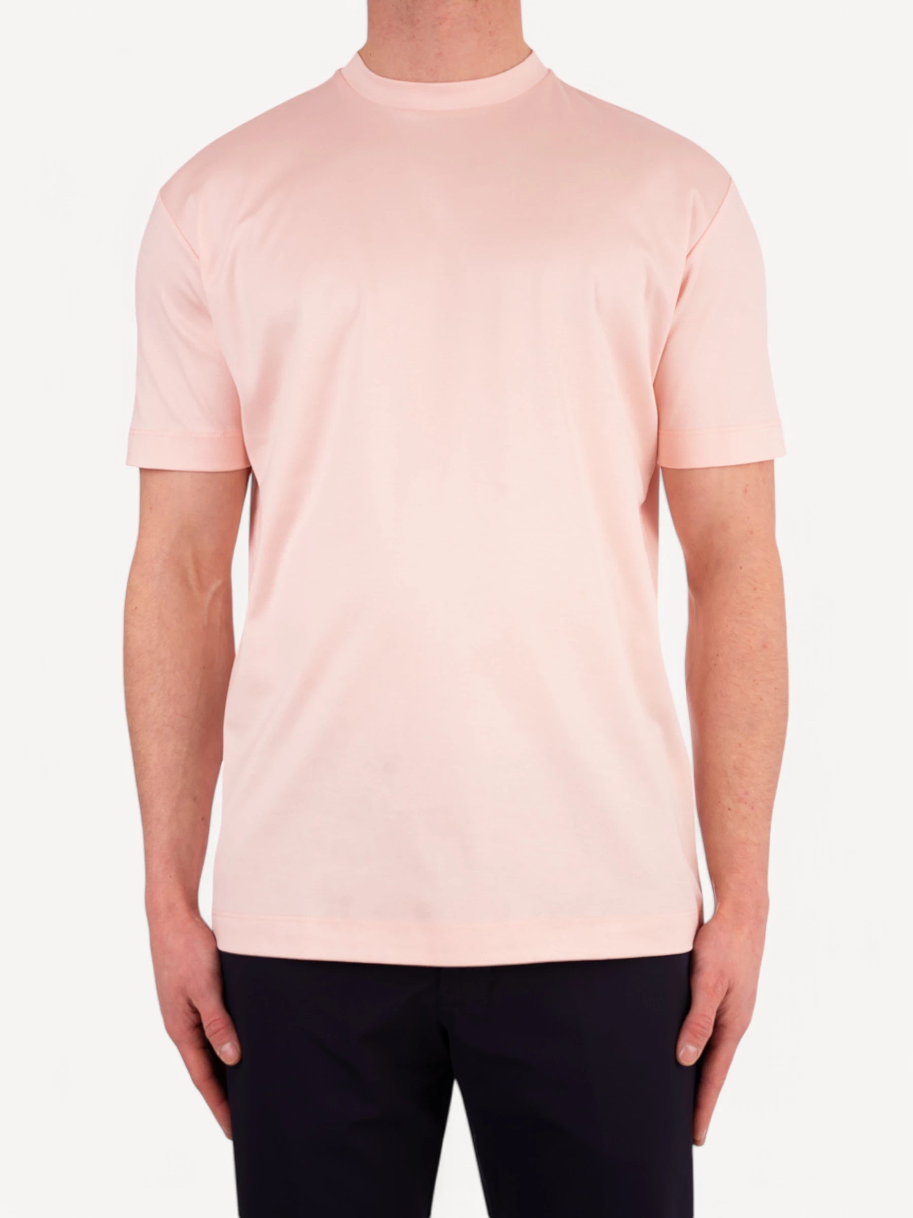 Interlock Supima T-Shirt - Light Pink