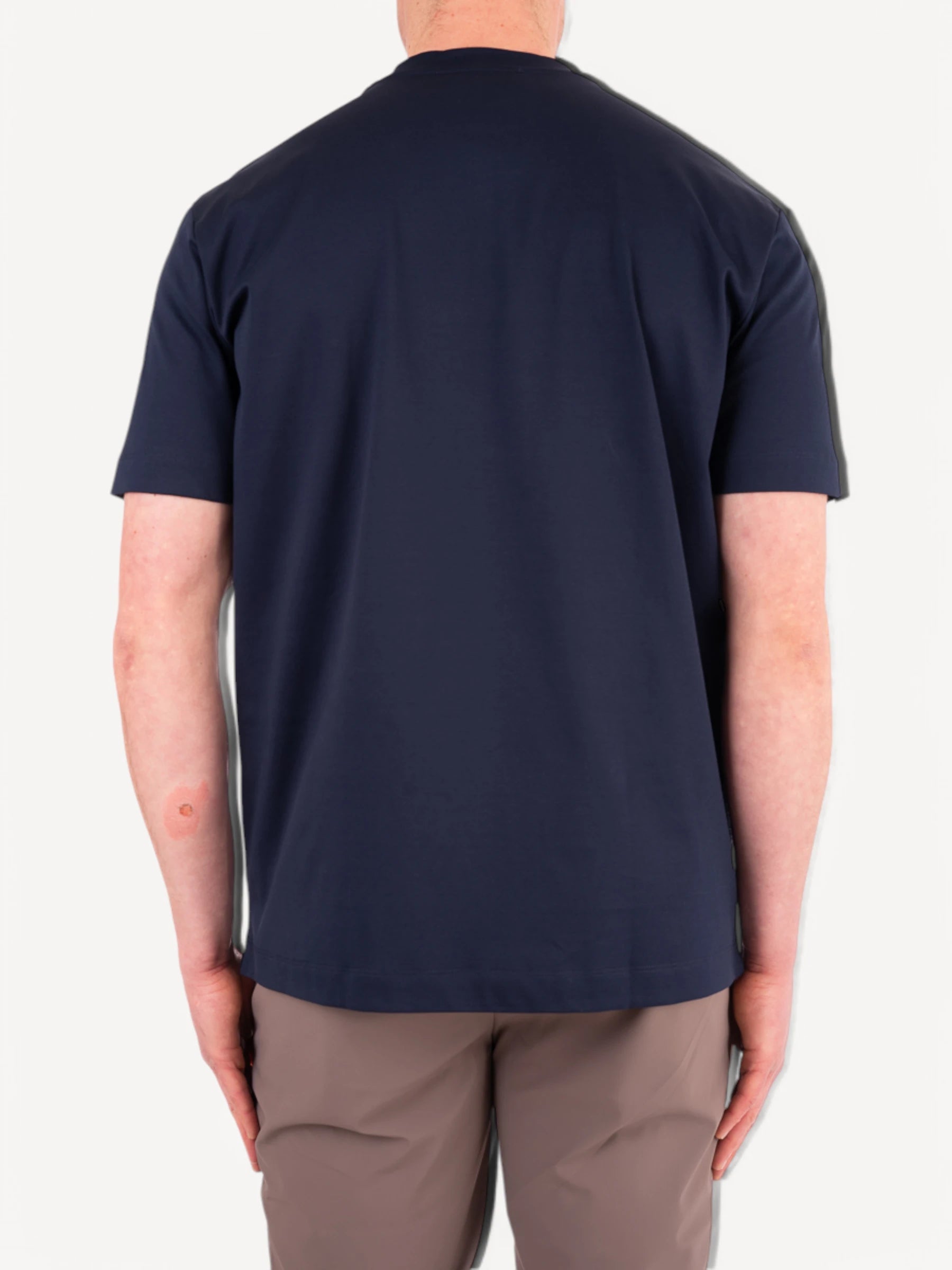 Interlock Supima T-Shirt - Navy