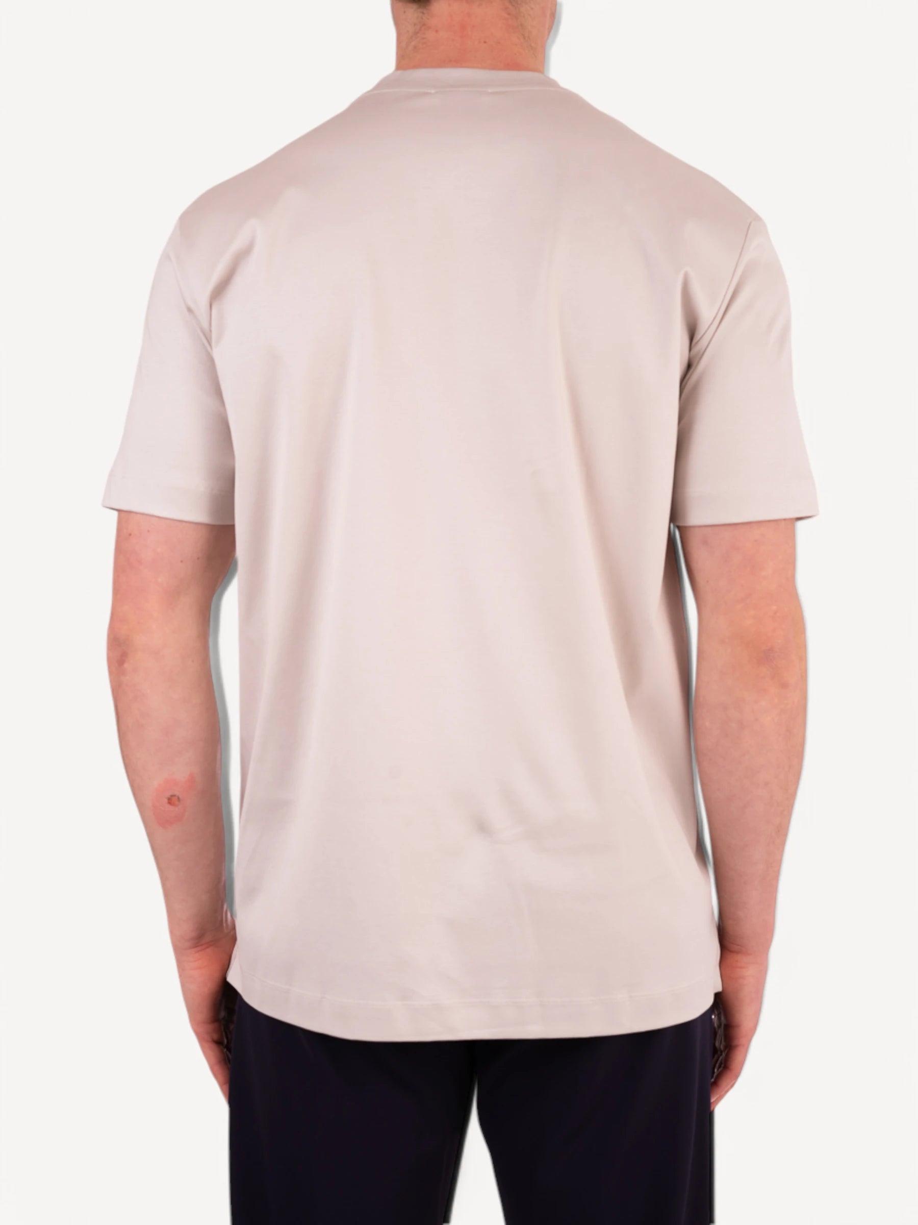 Interlock Supima T-Shirt - Pearl Grey