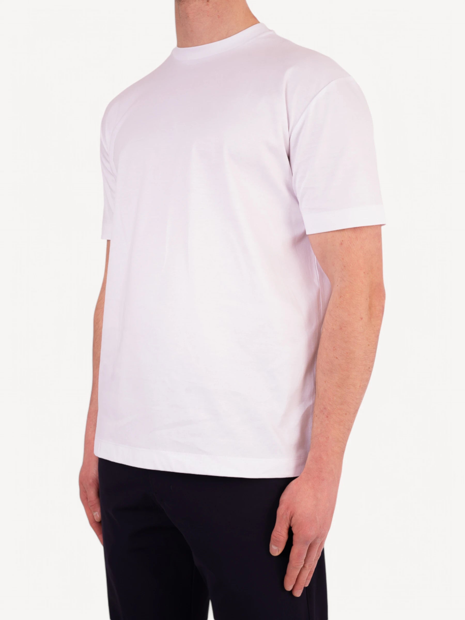 Interlock Supima T-Shirt - Wit