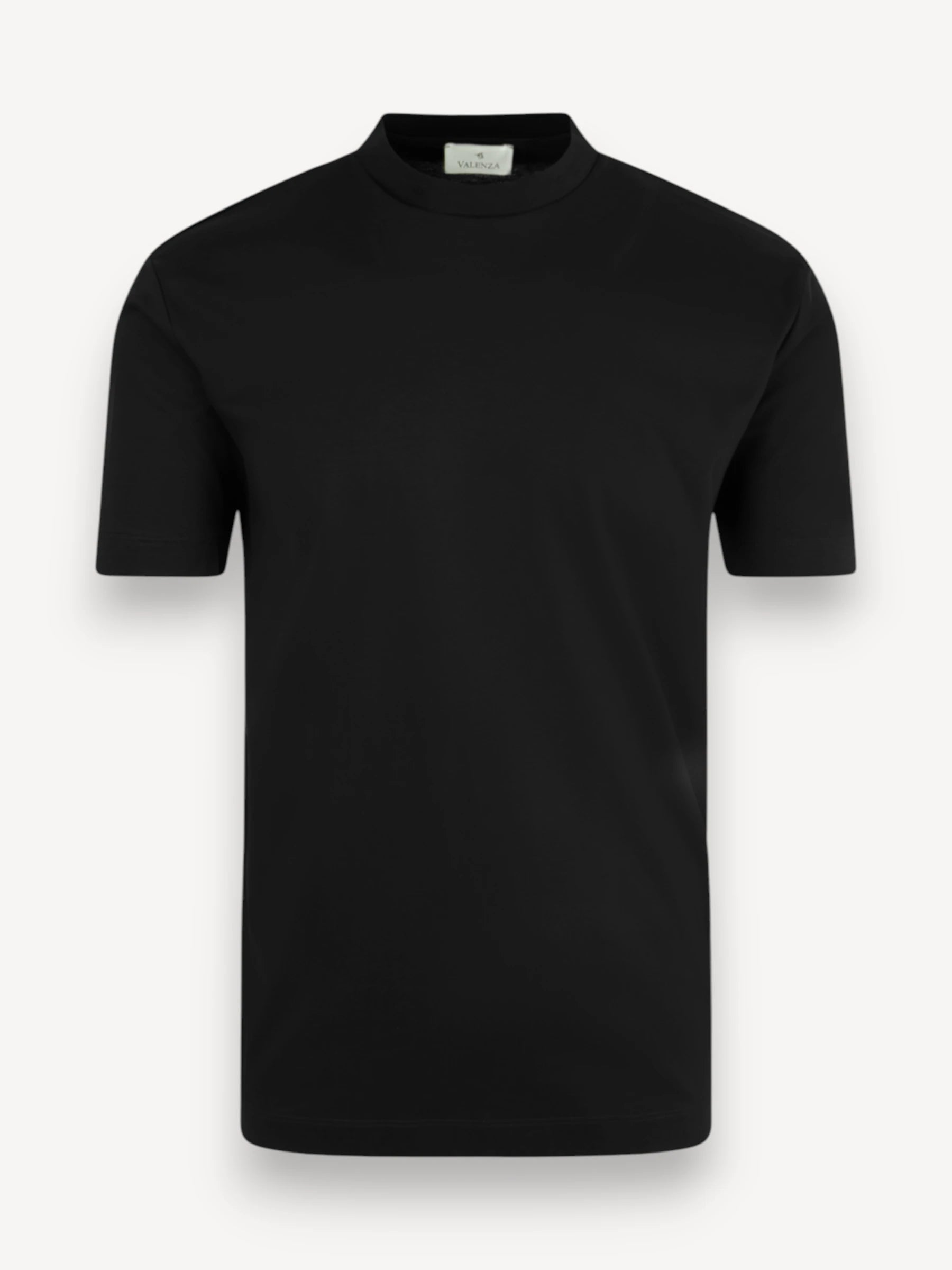 Interlock Supima T-Shirt - Zwart